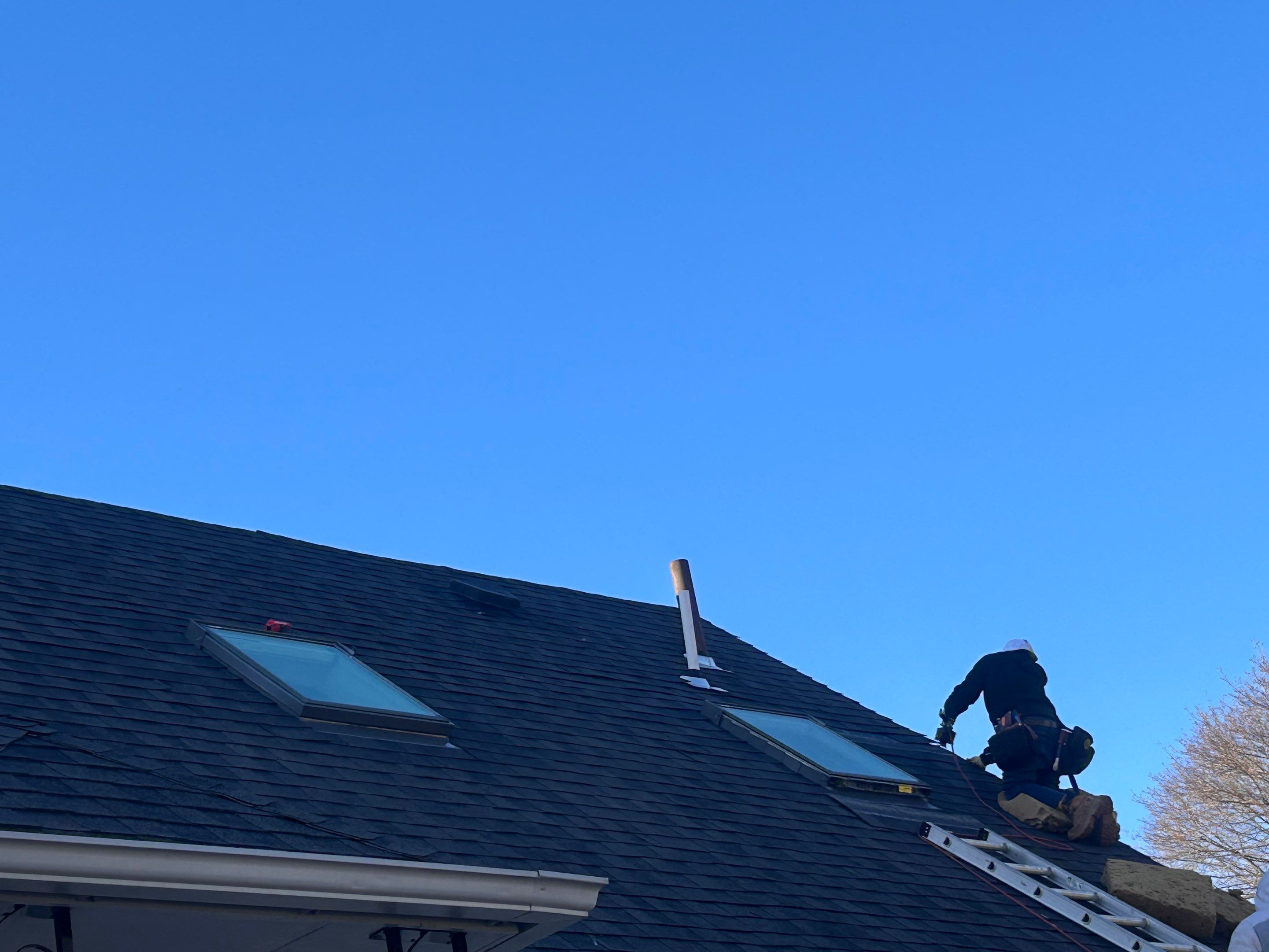 Project: Premium Skylight Replacement + Gutter Upgrades by Mighty Dog Roofing of Greater Middlesex County