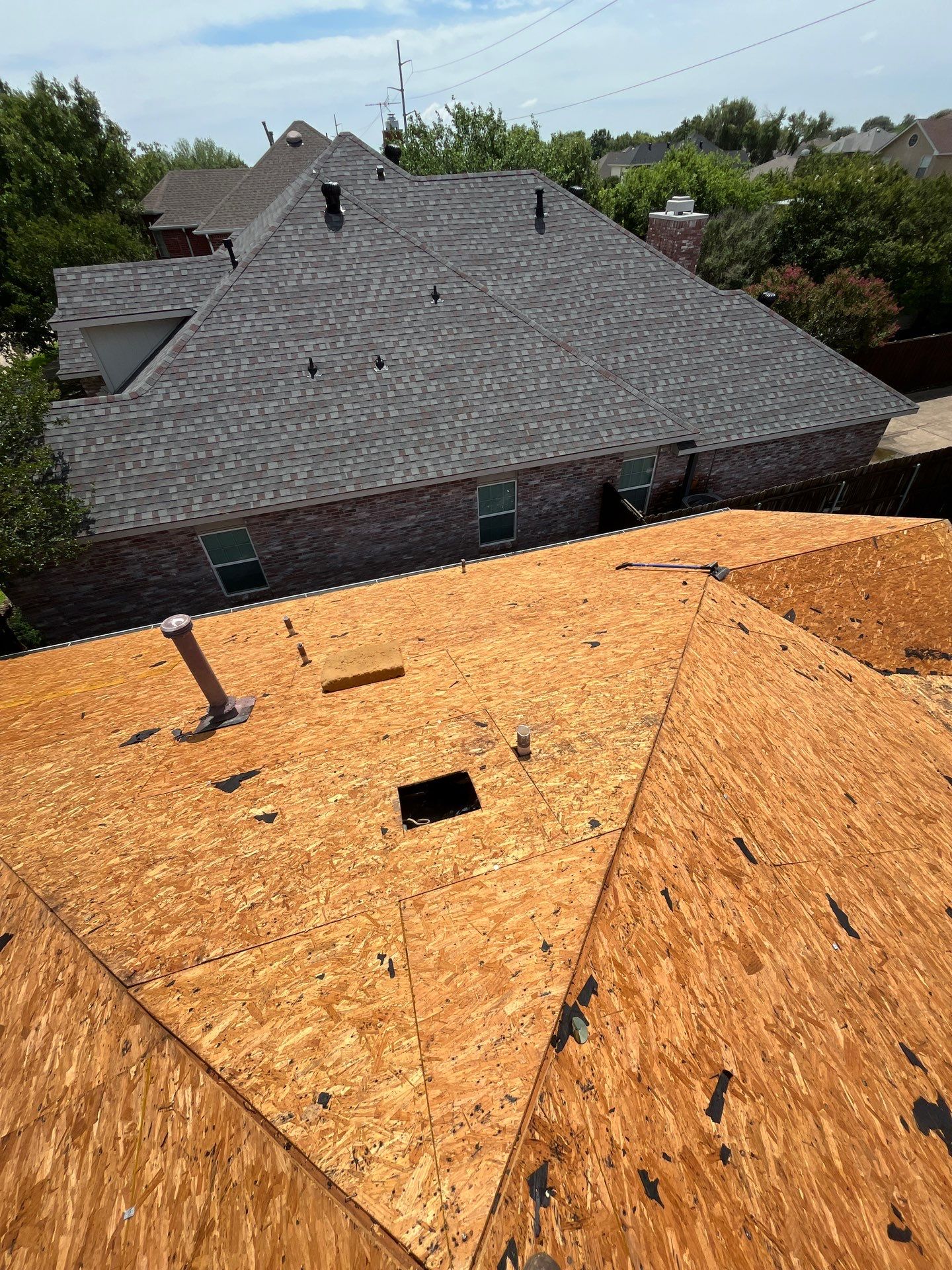 Storm Restoration Project by Berry Good Roofing 