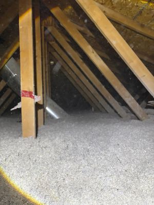 Attic insulation upgrade in Pine City