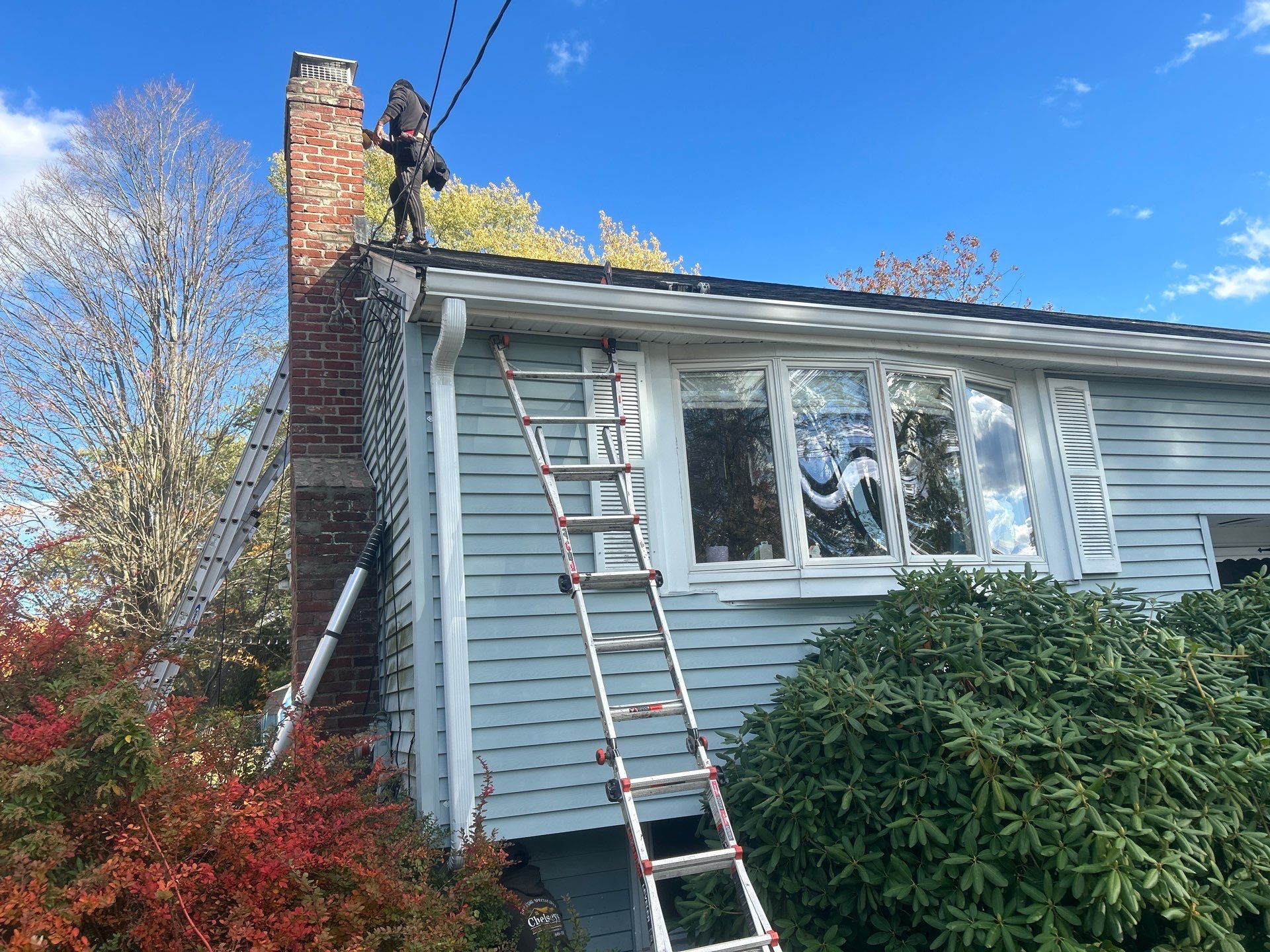 Full Roofing, Chimney, and Gutter Renovation | Woburn, MA by Mighty Dog Roofing of Greater Middlesex County