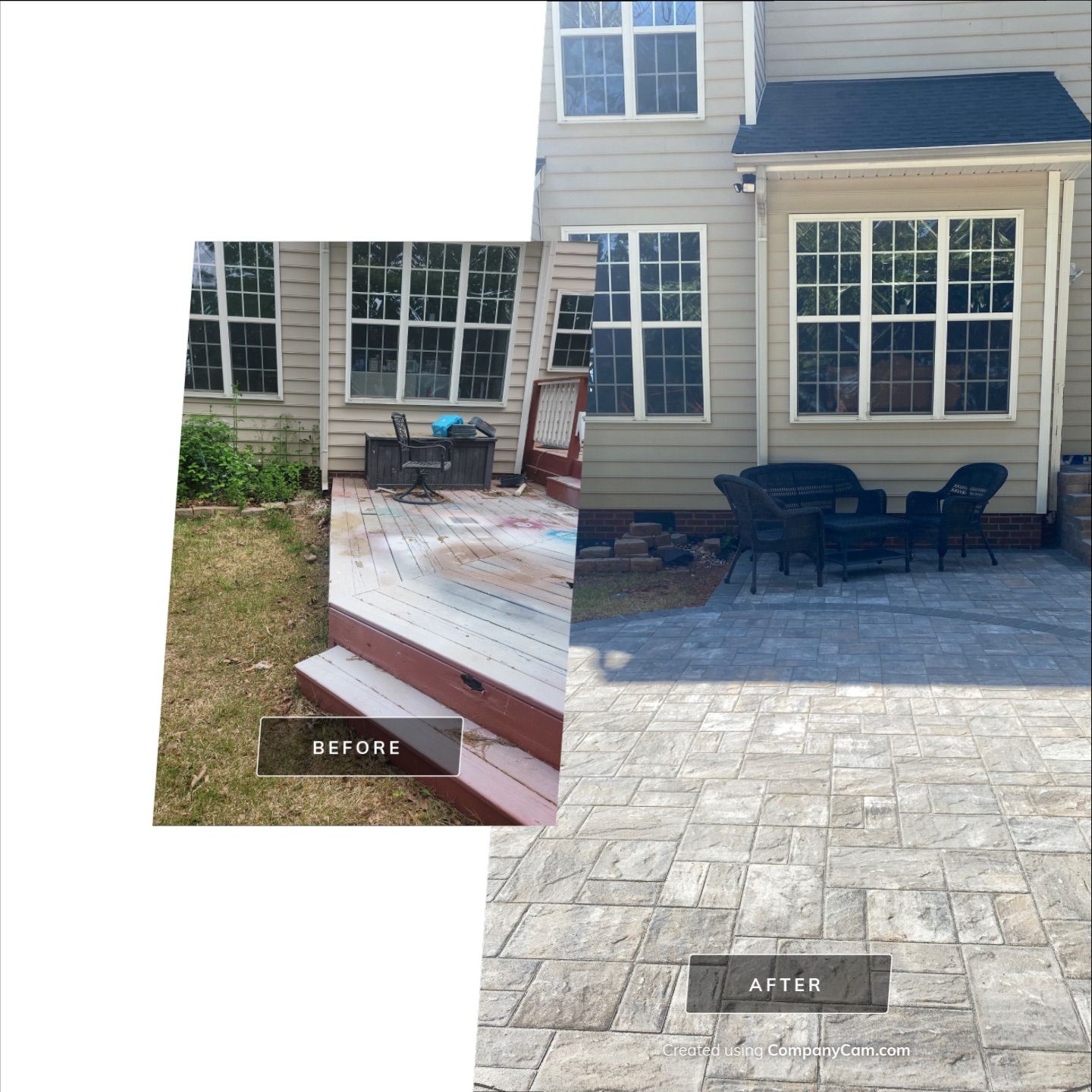 From Rotted to Remarkable: A Stunning Holly Springs Patio Transformation by Elite Remodeling and Design LLC