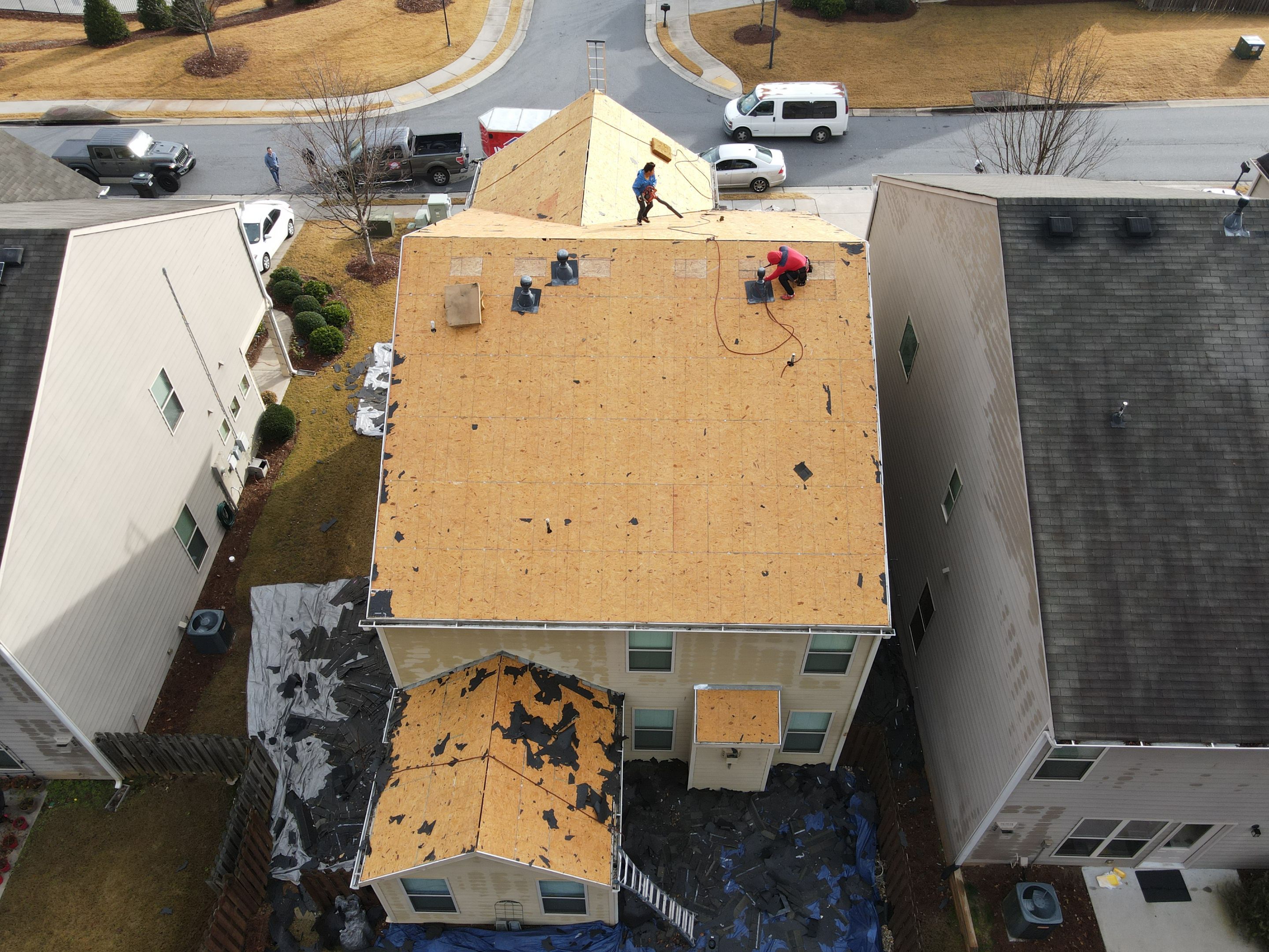 Residential Roofing Installation using Owens Corning by Inspector Roofing and Restoration