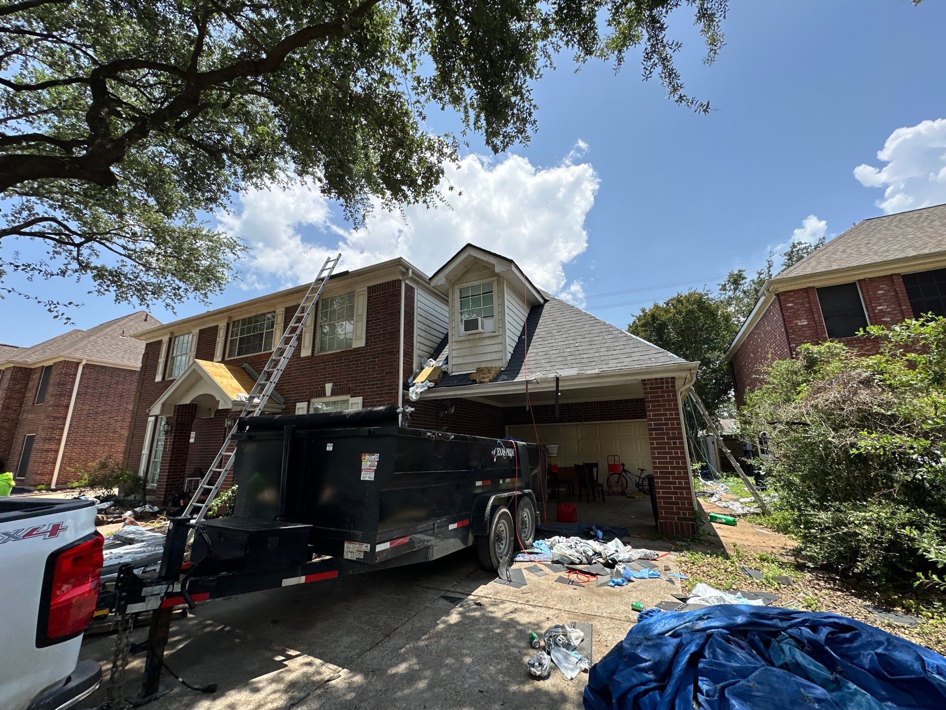 Project in Deer Park by Motion Roofing