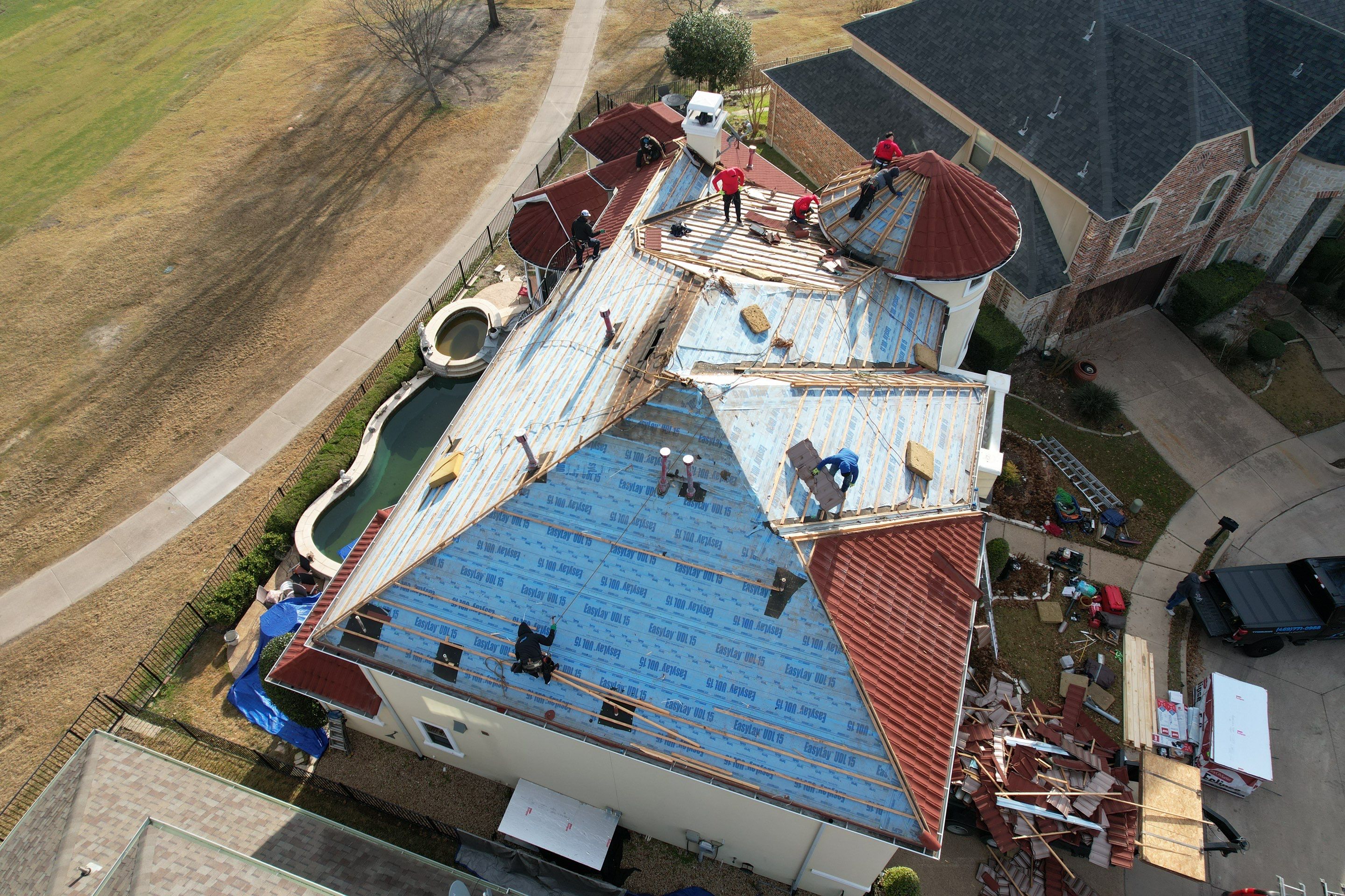 Project in Garland  by Zeus Exteriors