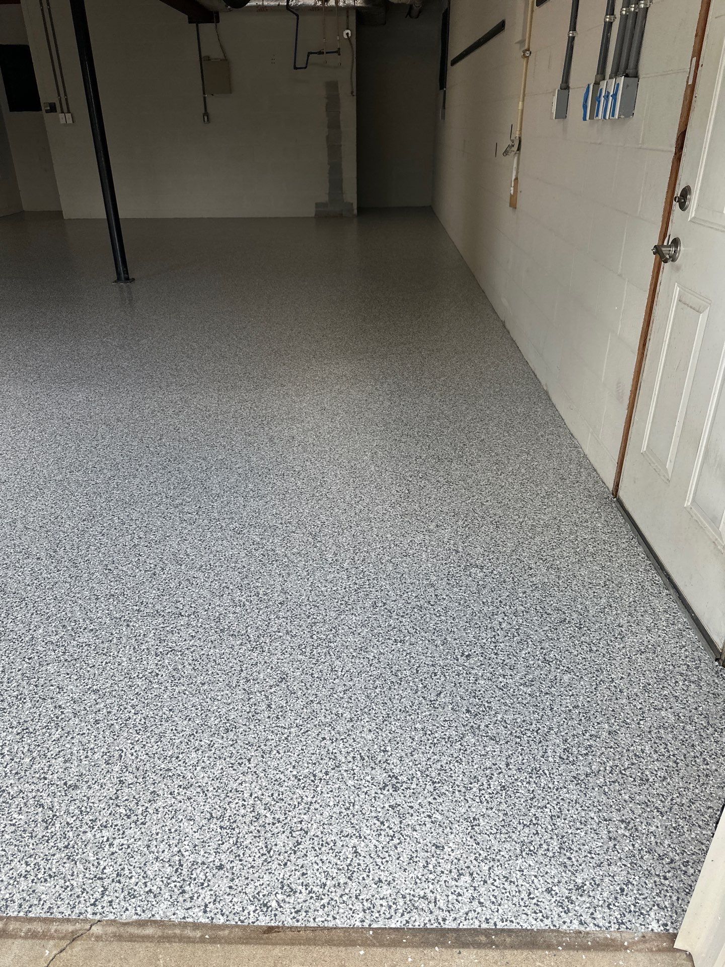 Garage Floor Coating using Gravel by My Garage Floor Guys