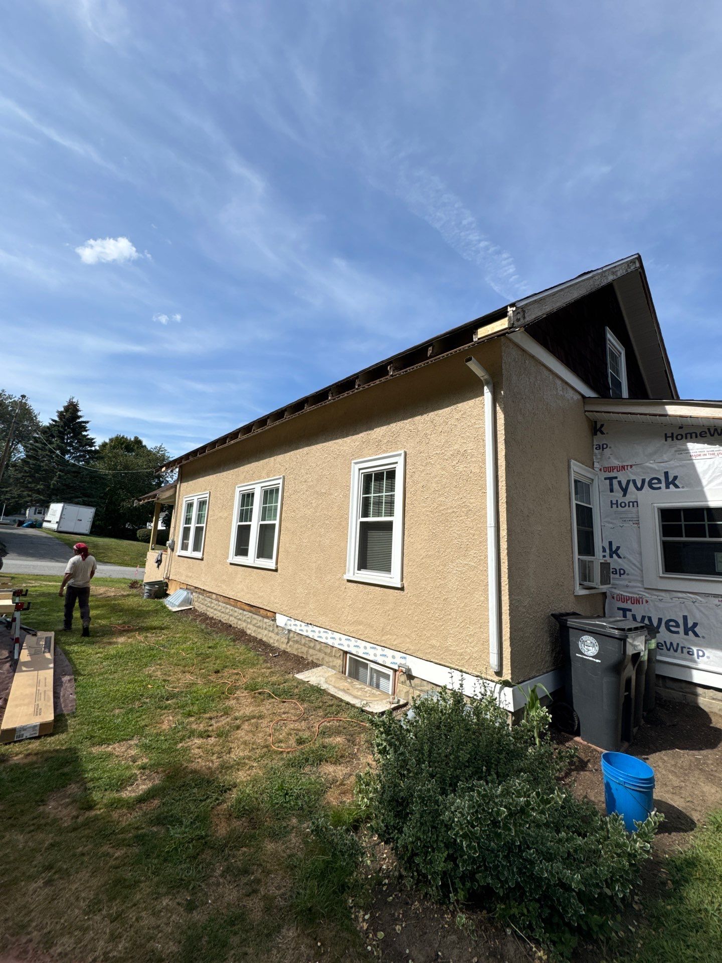James Hardie Siding & ProVia Windows with Masonite Door – Haverhill, MA by Mighty Dog Roofing of Greater Middlesex County
