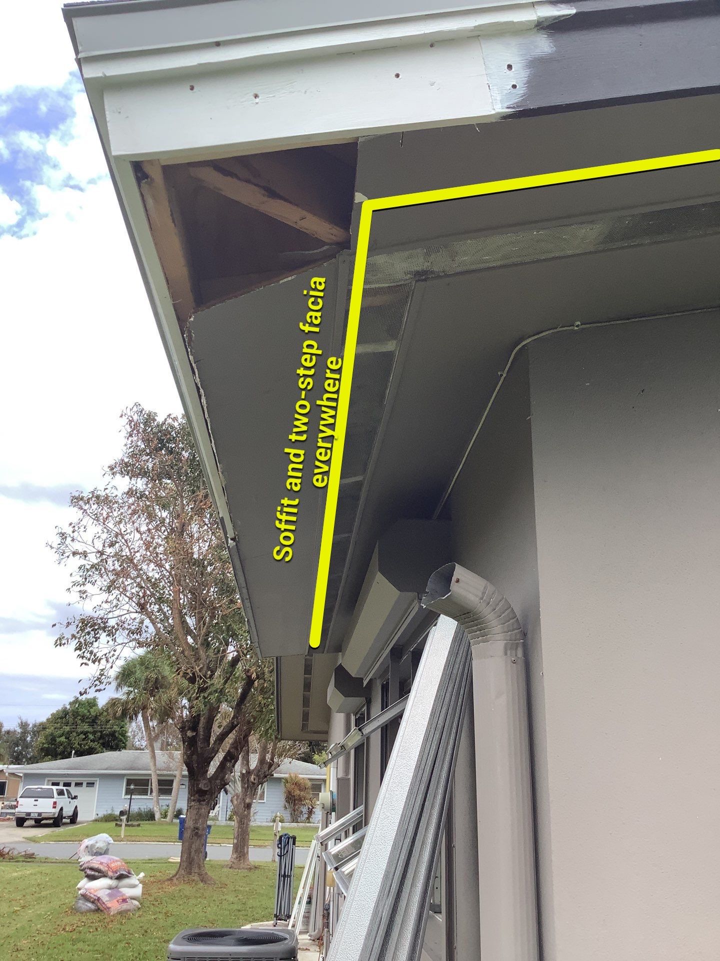 New Project For Installation New Gutter System in Fort Myers FL by Gutter Professors