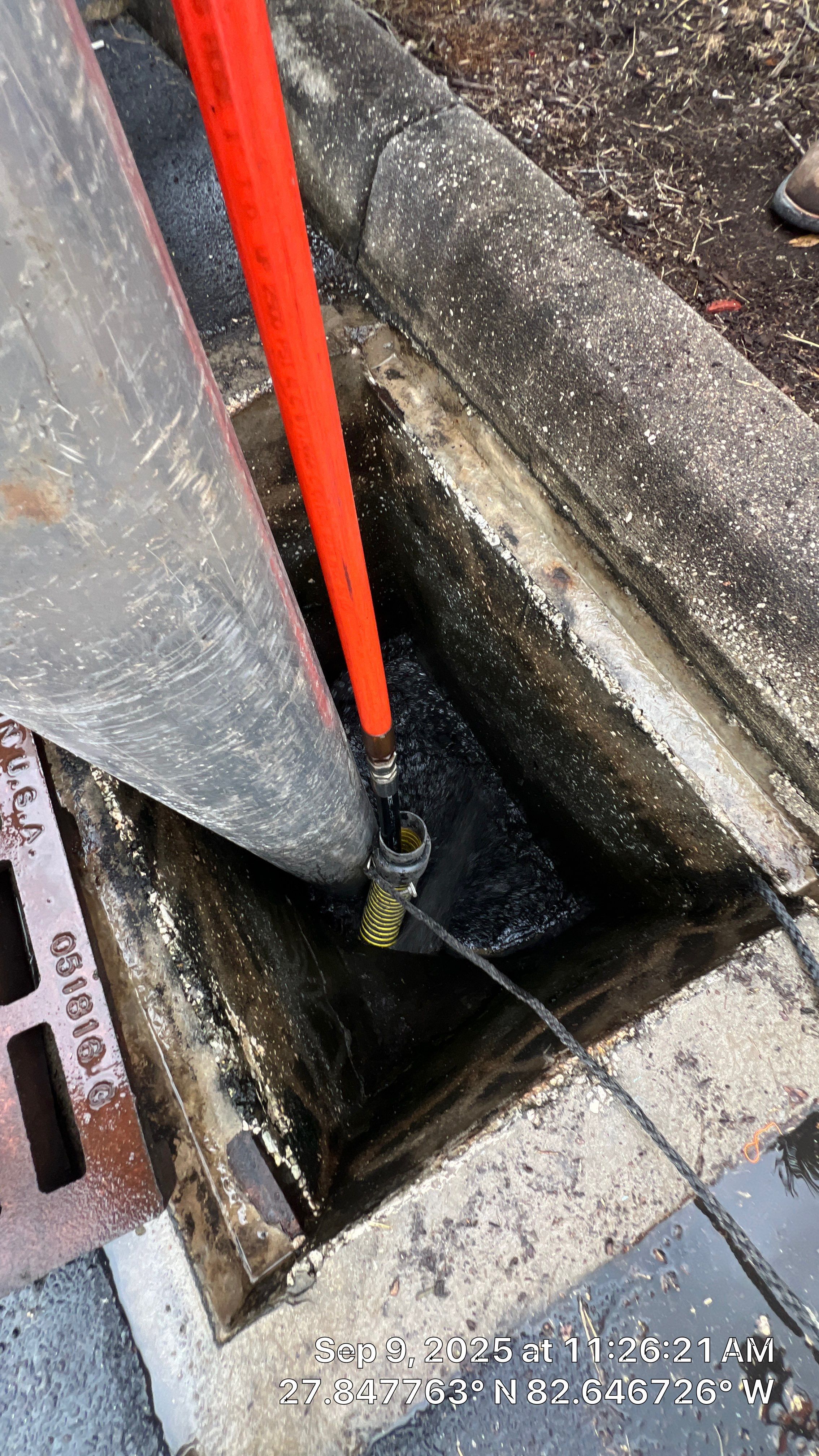 St. Petersburg 7-Eleven Stormwater System Cleaning by Don Mar, Inc. Storm Water Solutions