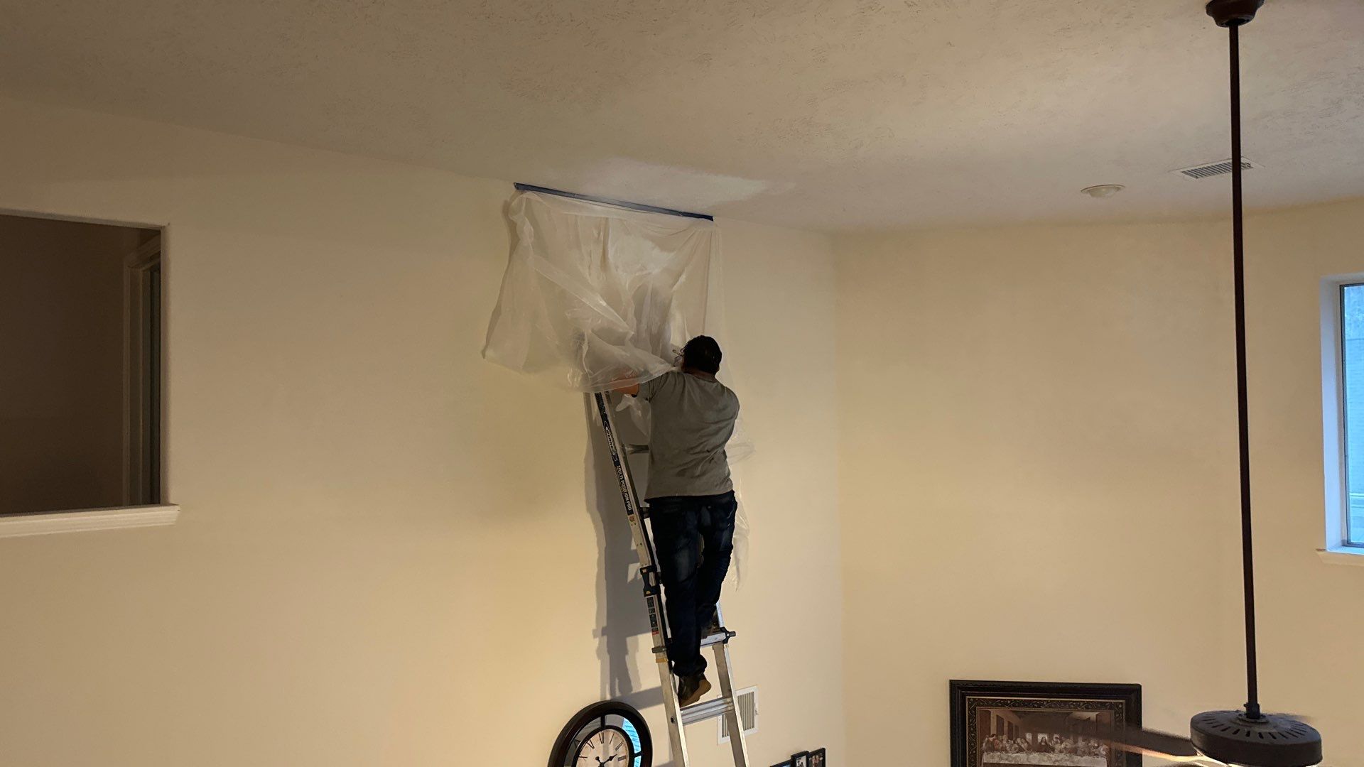 Roof Replacement + Interior Ceiling Restoration — Humble, TX by PL Roofing & SB Roofing, LLC.