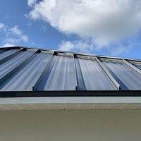 24ga 1.5" Snap-Lock Charcoal Gray  by Total Roofing System The Metal Roof Experts