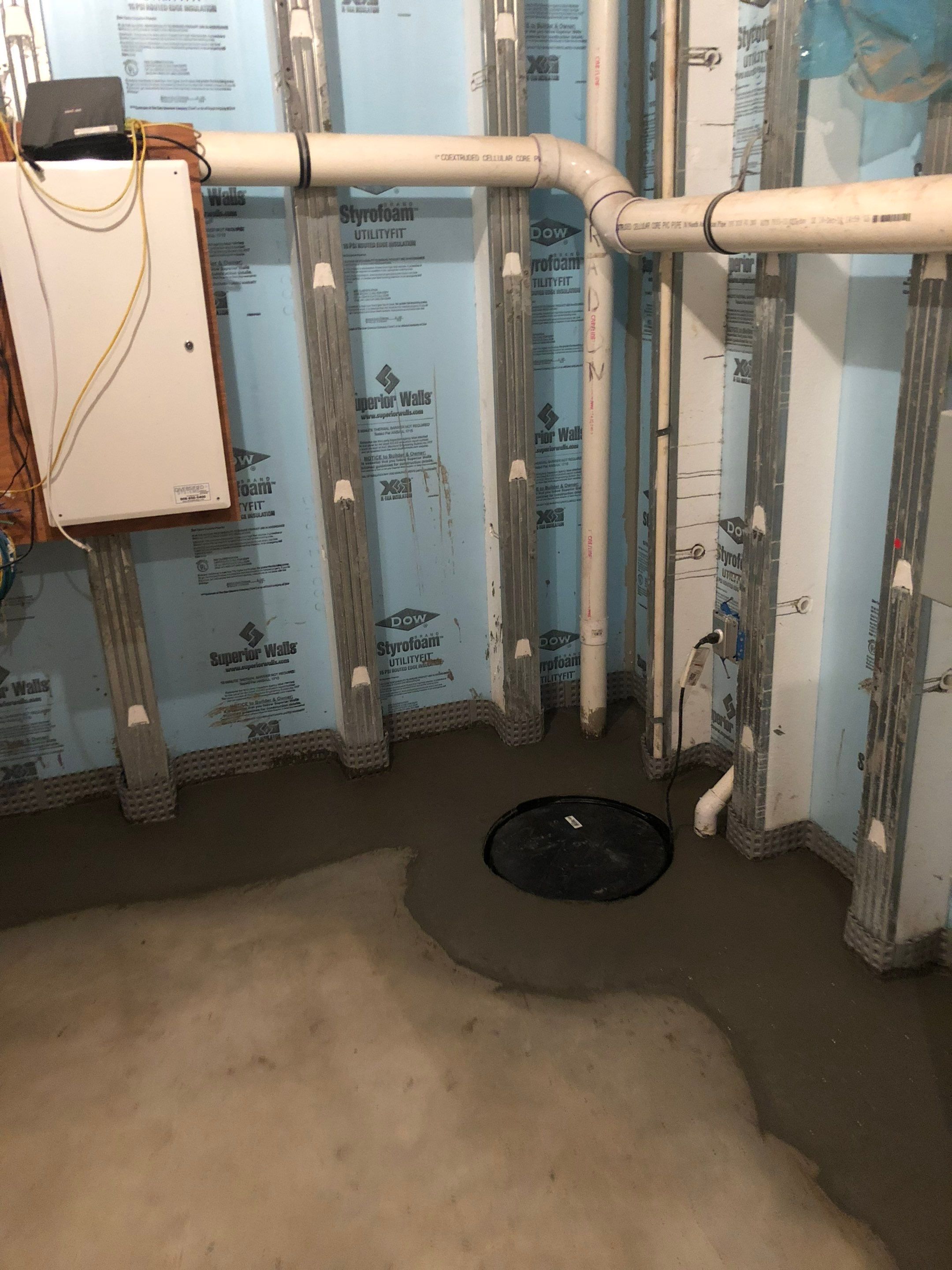 Interior French Drain Job in Summit, NJ by Pure Service Pro, LLC 