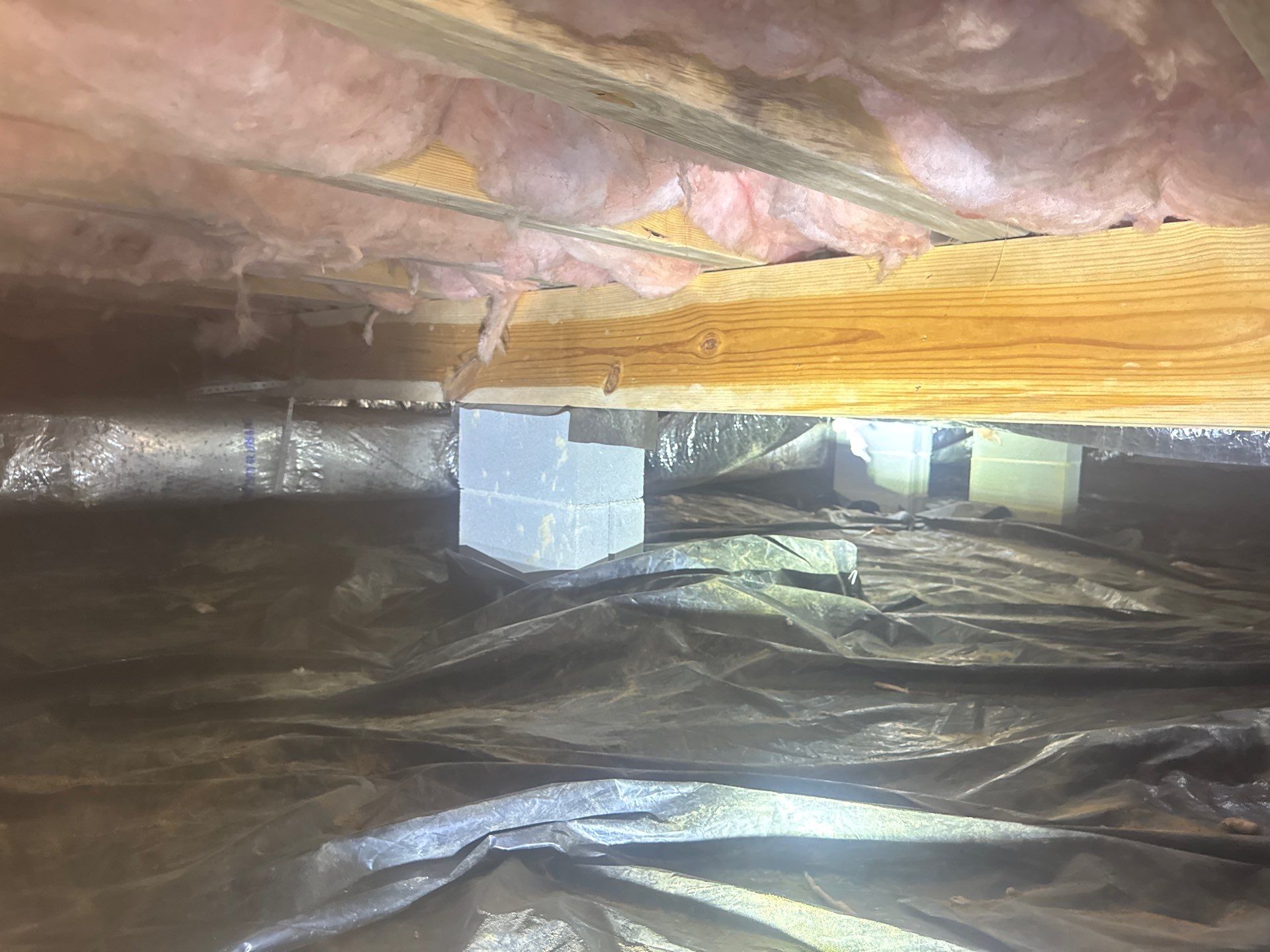 Project in Williamsburg by Patriot Crawl Space Repairs