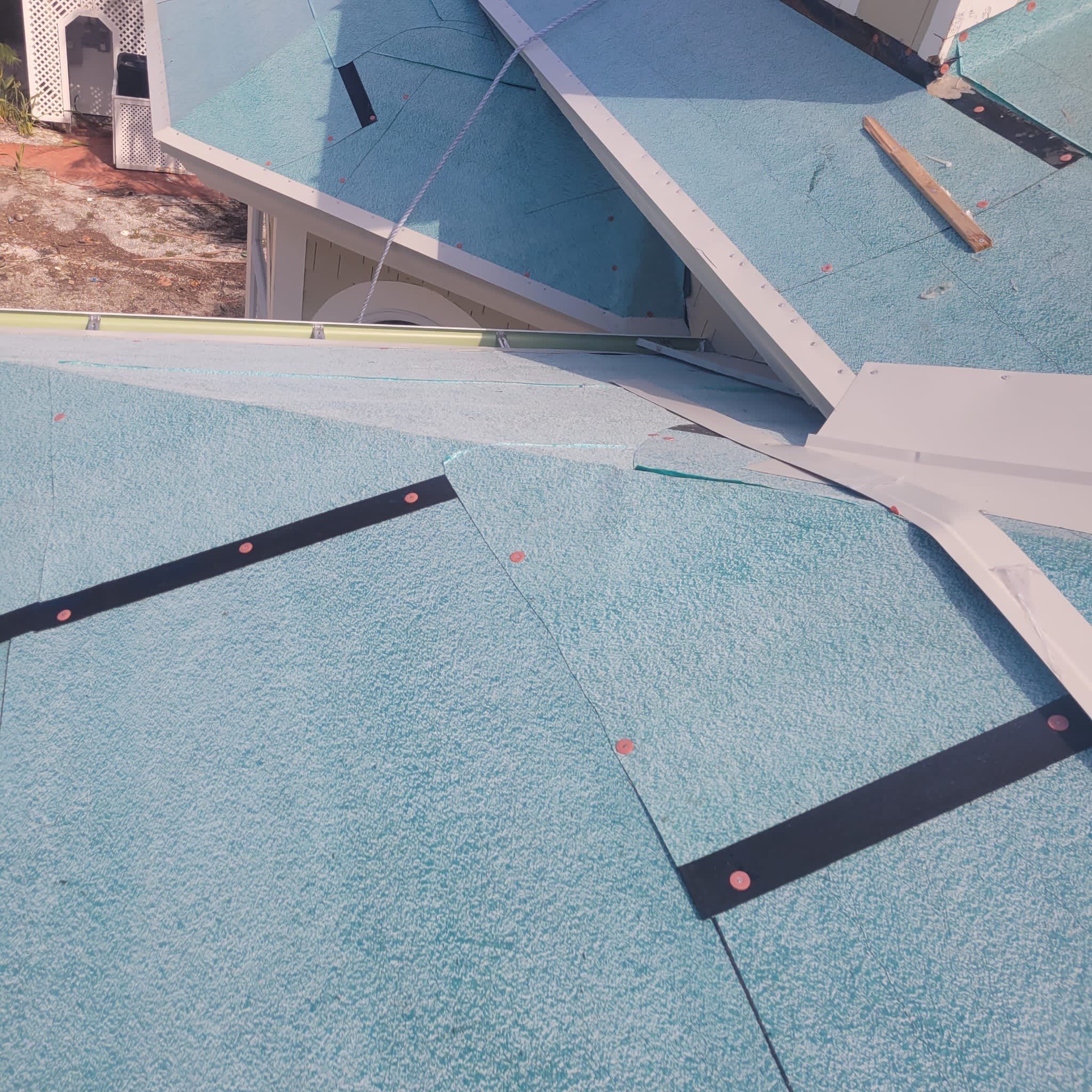Sanibel Island Standing Seam Roof Replacement by Four Peaks Roofing