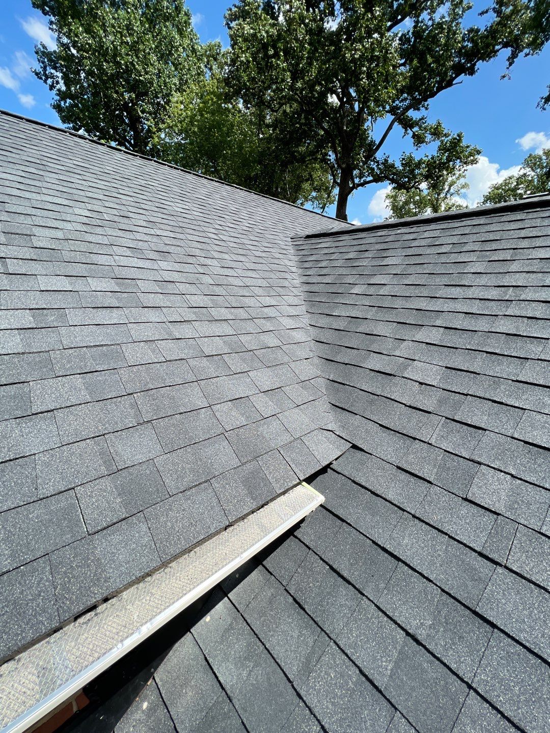 Alexandria Roof Project - CertainTeed Landmark Pro Max Def Charcoal Black Shingles by RM Banning, Inc.