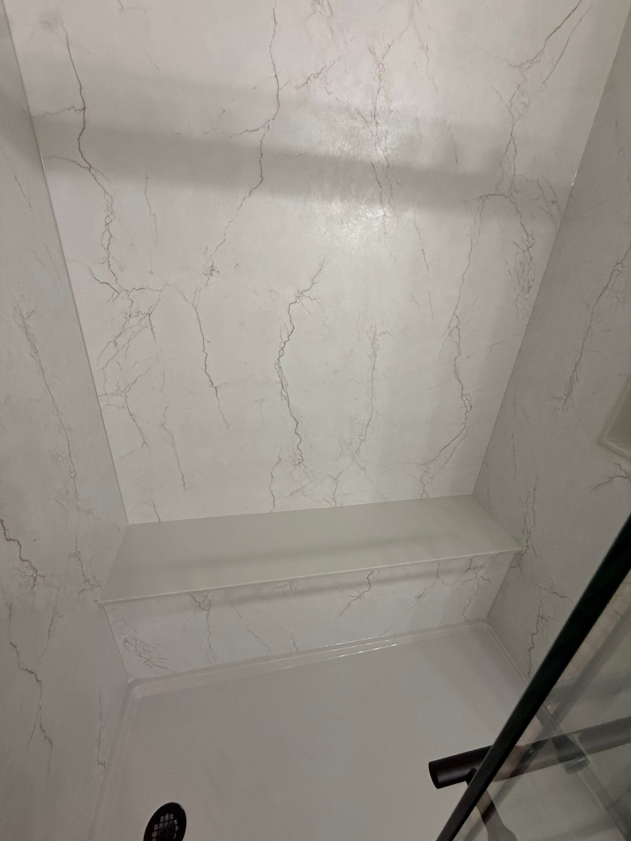China Grove Tub-to-Shower Conversion | Modern Walk-In Shower Remodel by Legacy Bath and Kitchen 