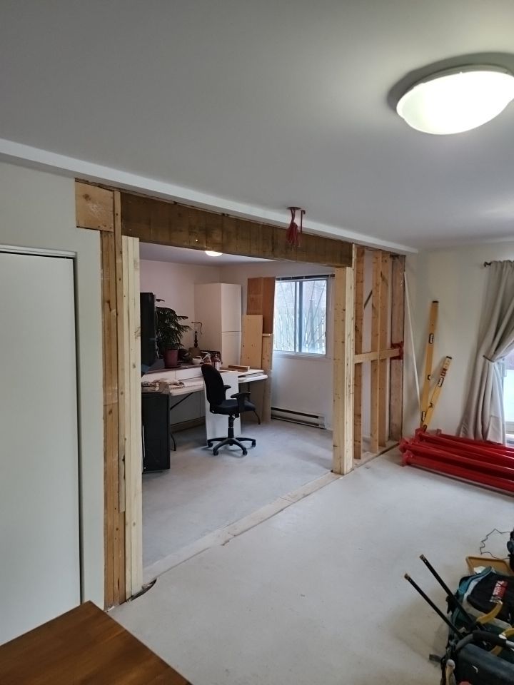 Structural work by Eco-Nature Construction Inc.