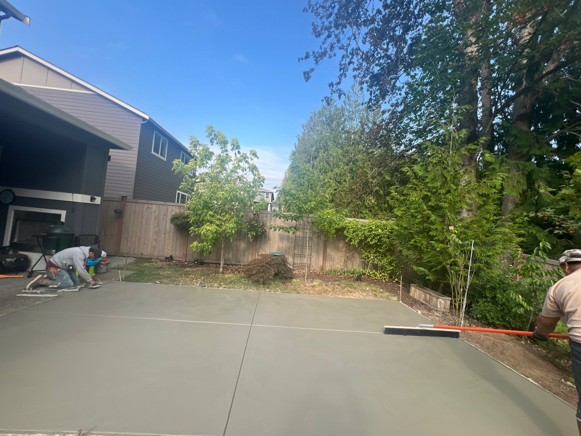 Wayne | Concrete Patio by Jireh Asphalt & Concrete Inc 