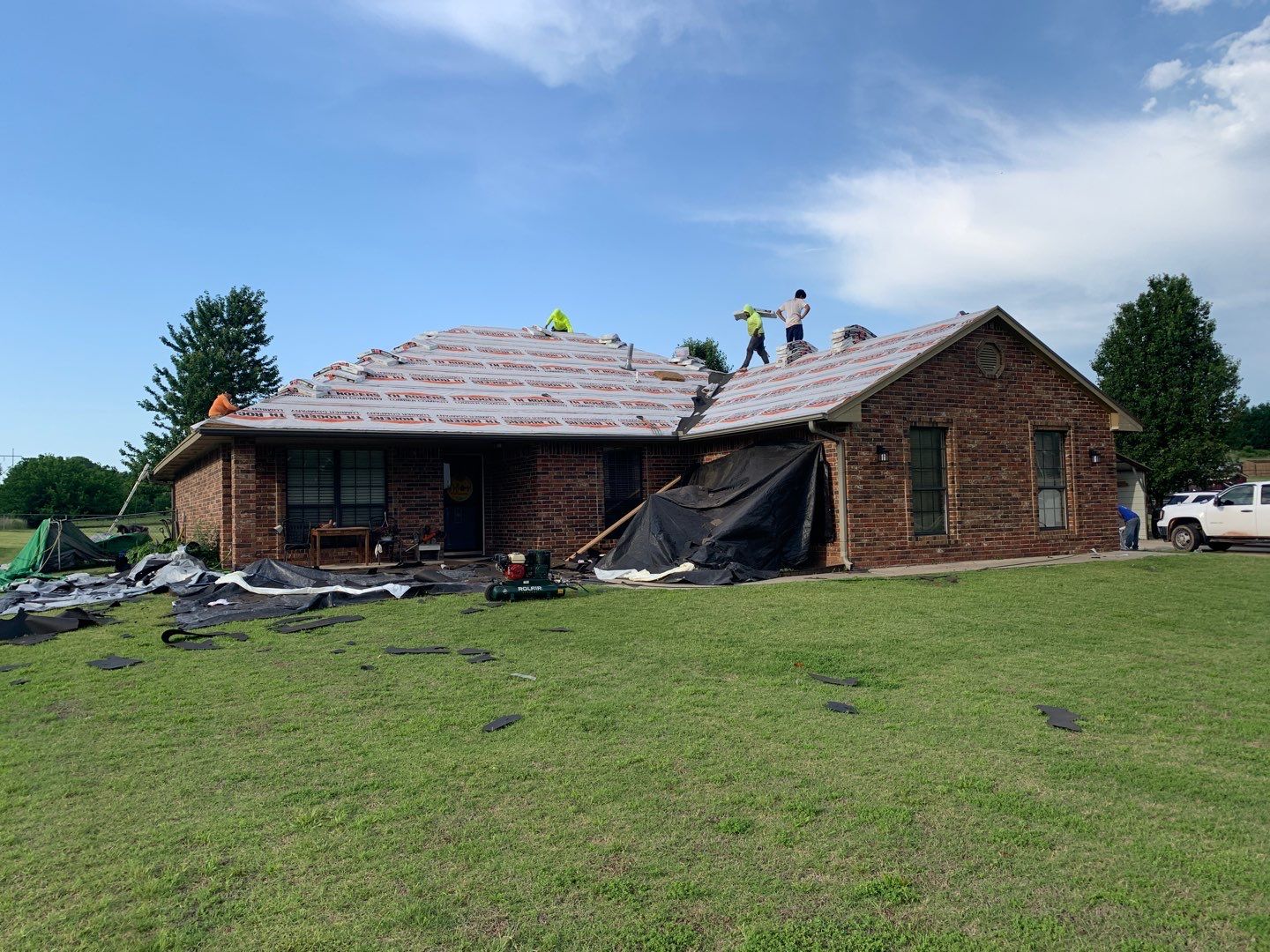 40 Squares Before 10 AM by BANA Roofing and Solar Supply
