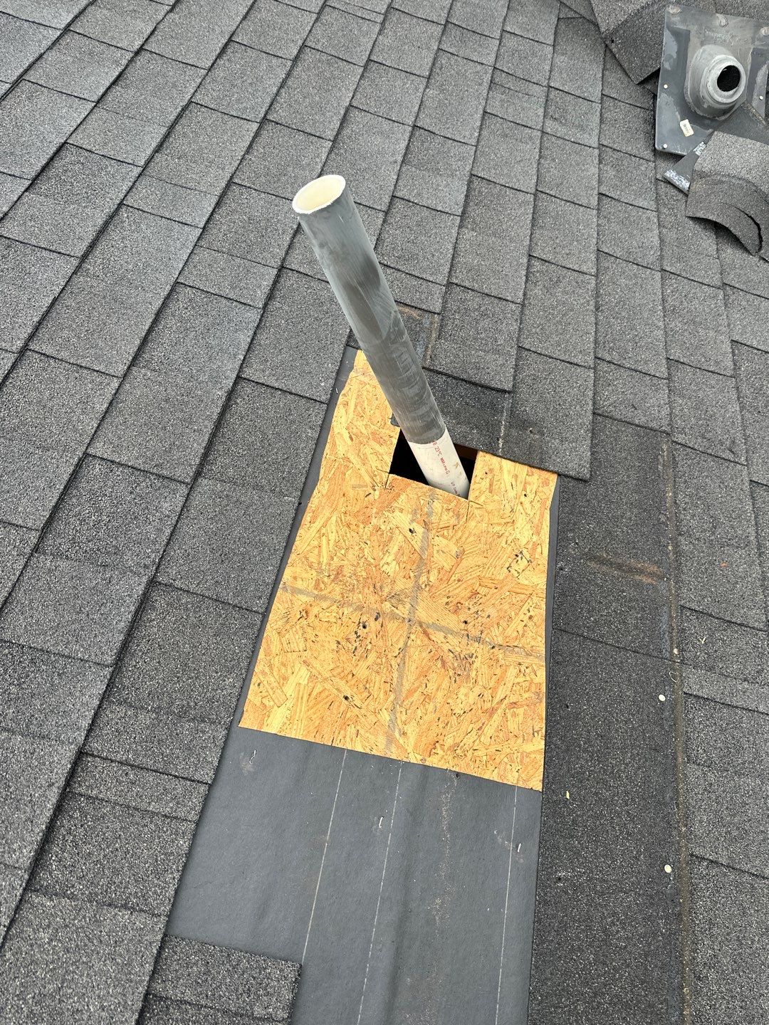 Hail Damage using Owen's Corning Duration (Lifetime) Shingles by Roof Repair Company