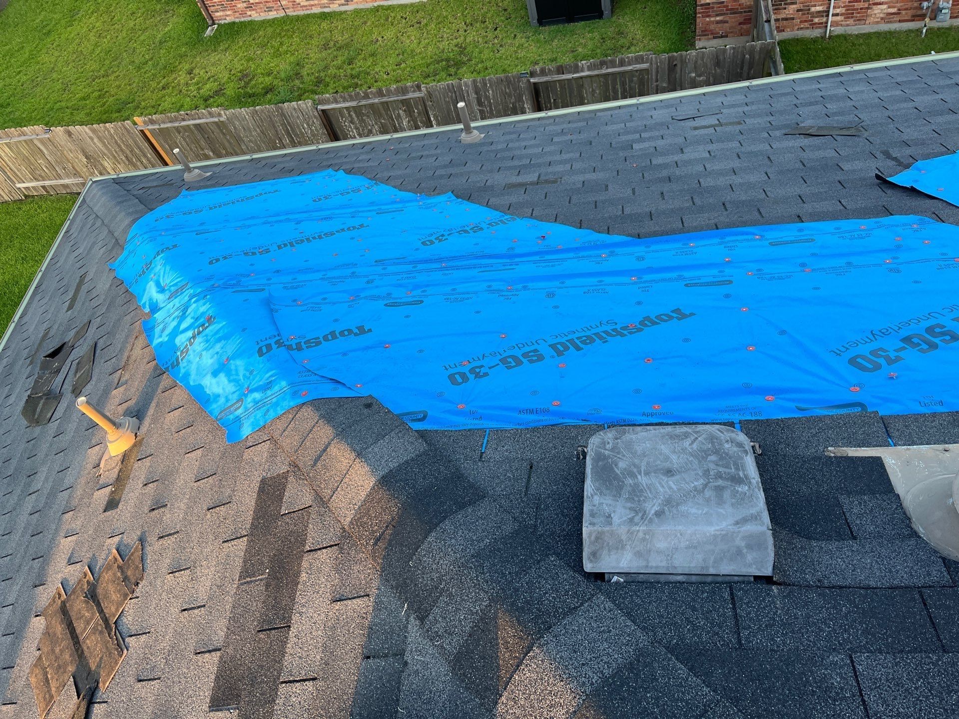 Residential Roofing Repair using Owen's Corning Duration (Lifetime) Shingles by Roof Repair Company