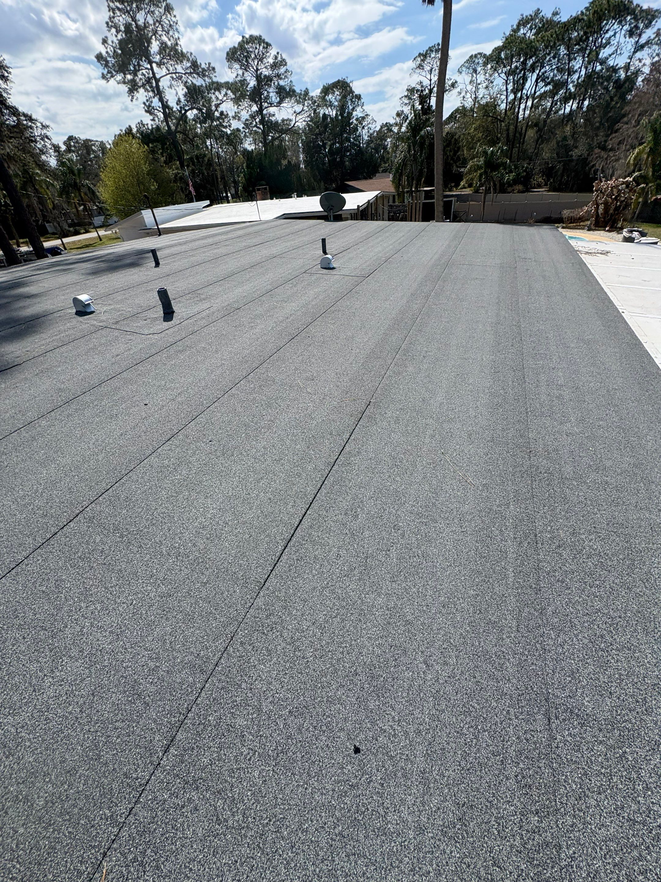 Modified Bitumen Reroof Replacement Sanford FL by Pinnacle Roofing Group