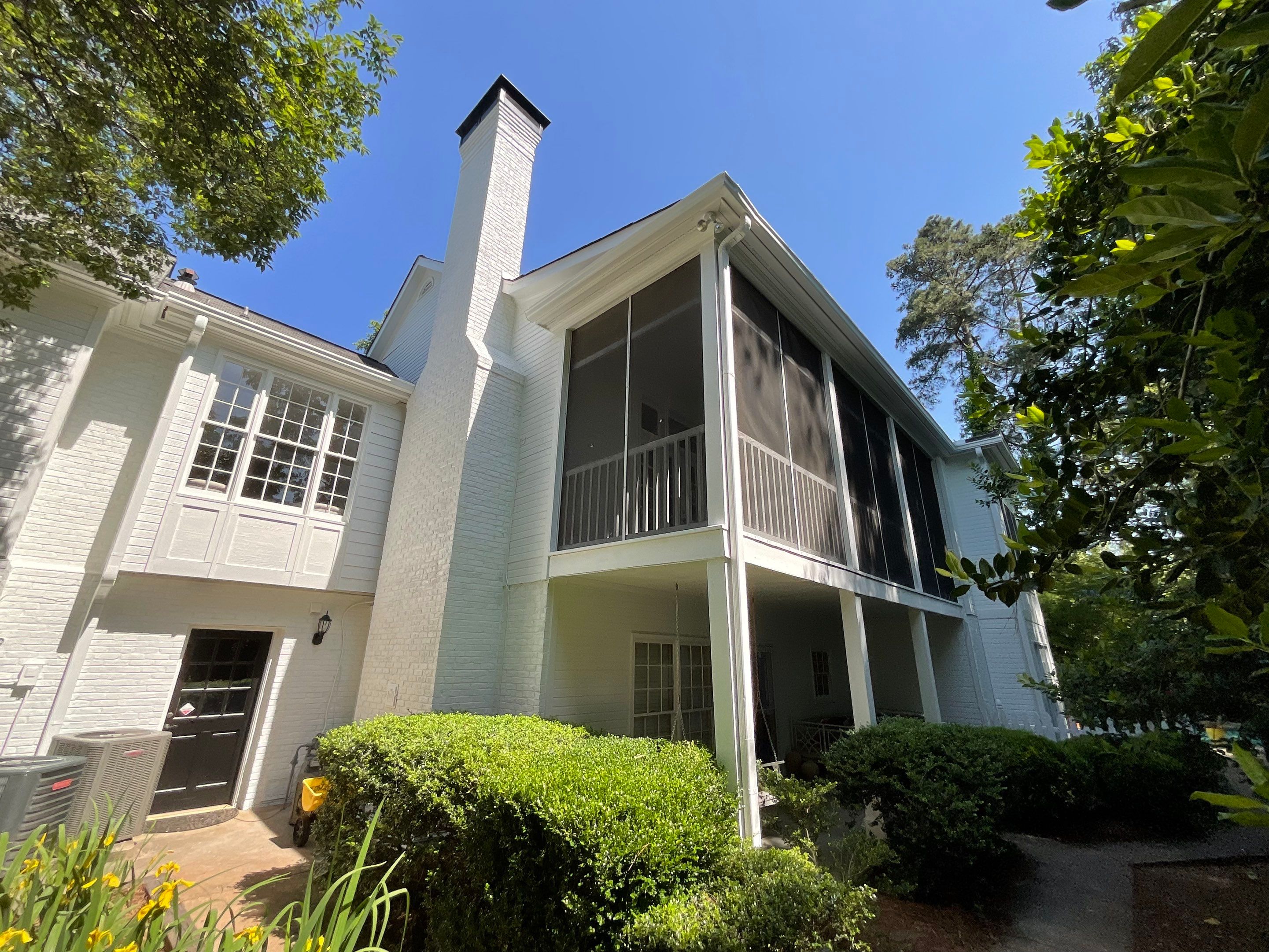 Full Exterior Painting and Brick Refinishing in Dunwoody, Georgia by Swift Home Renovations