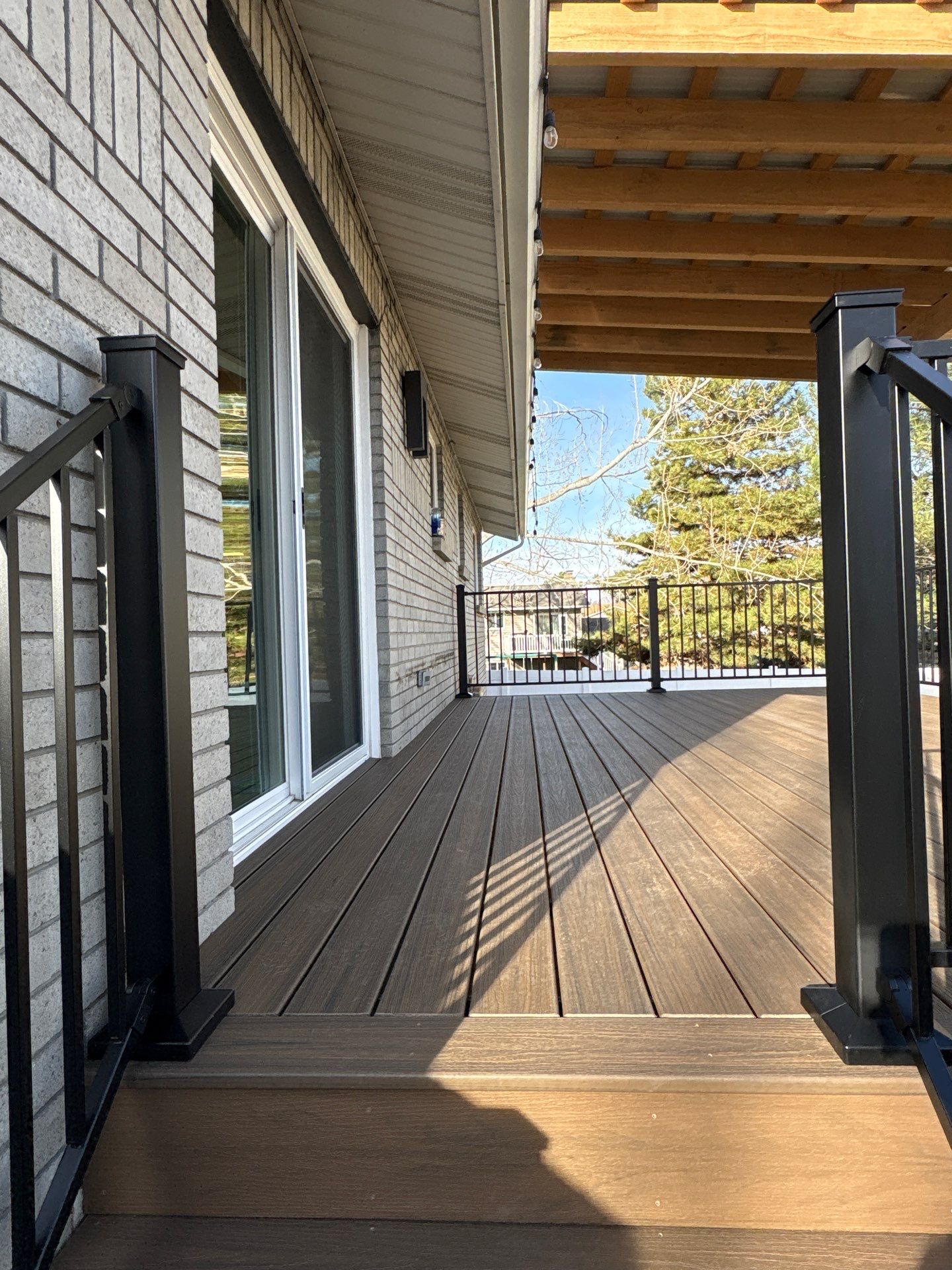 Custom Covered Deck by SAGE Decks