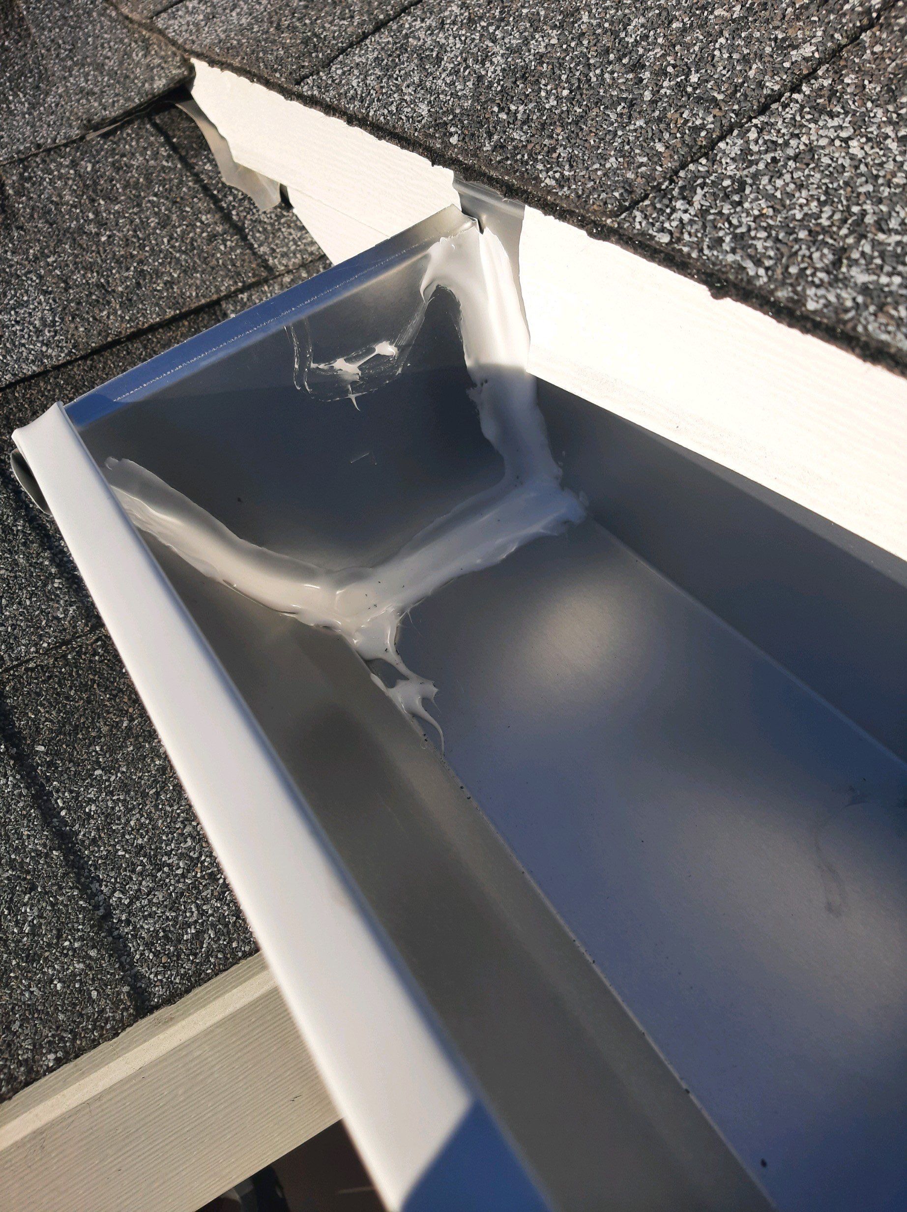 Gutter Installation using K-Style Seamless Gutters by Gutter Professors