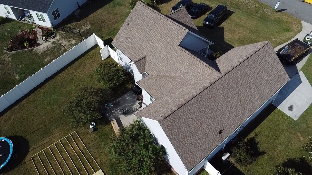 GAF HDZ Golden Harvest by Skybird Roofing