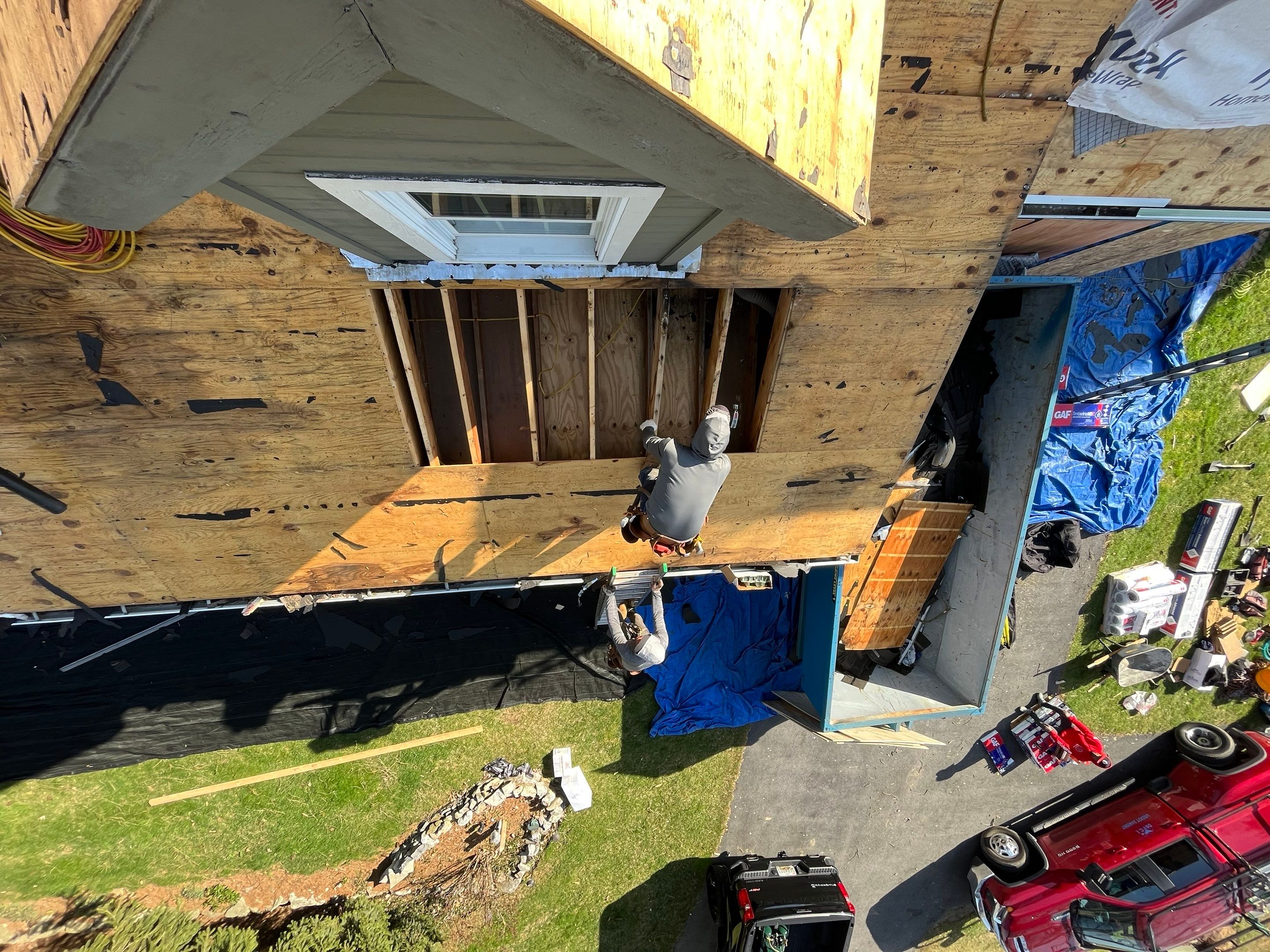 Cedar Falls Gaf roofing installation by Teflon Roofing