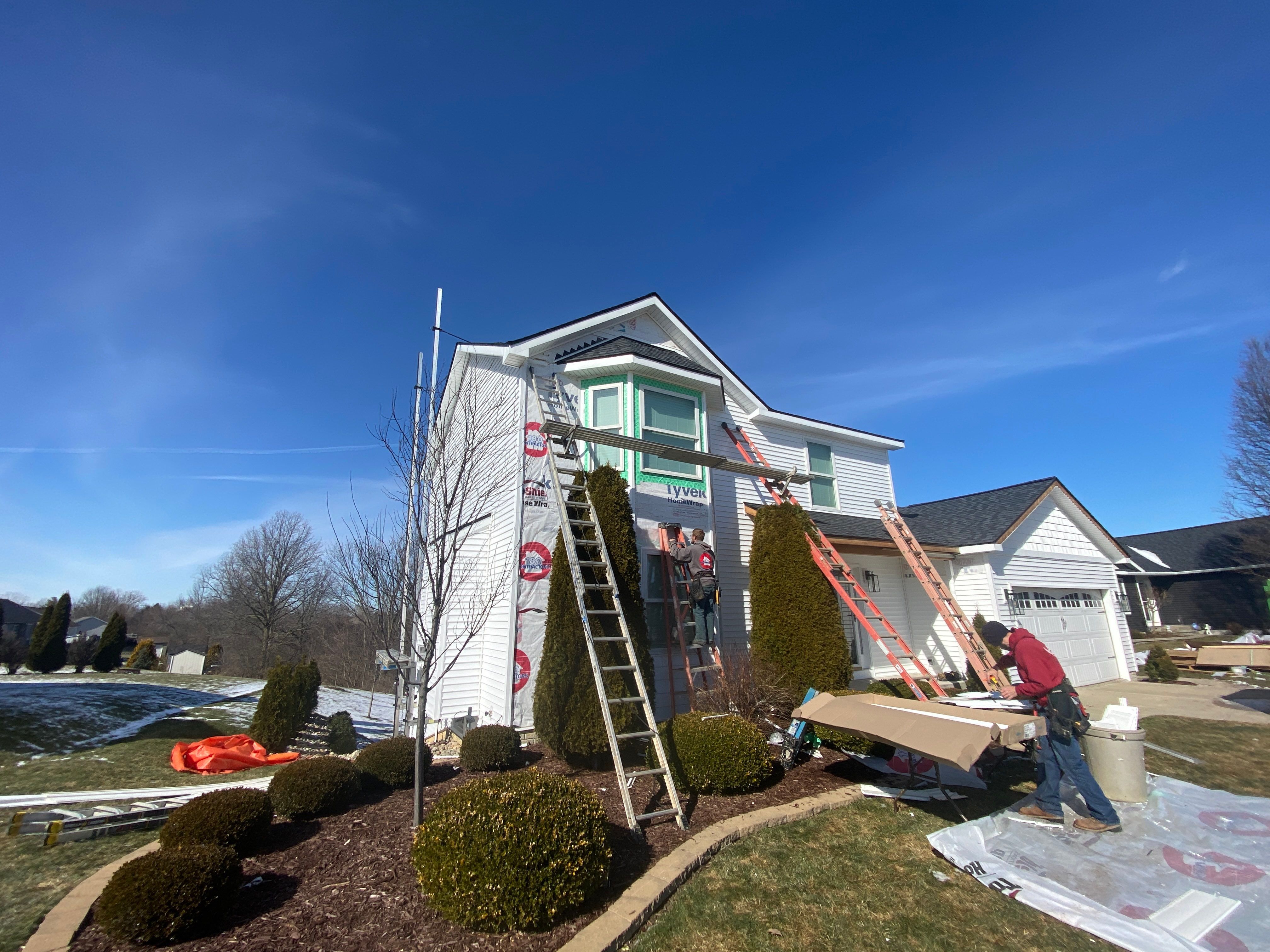Siding Replacement using Certainteed Classic Restoration D4 by 180 Contractors