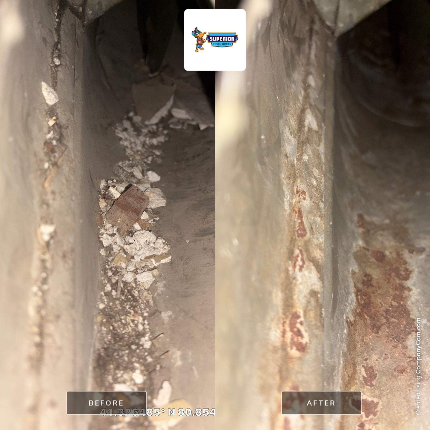 Air Duct Cleaning With a Vacuum Truck in Champion Township, OH by Superior Air Duct Cleaning
