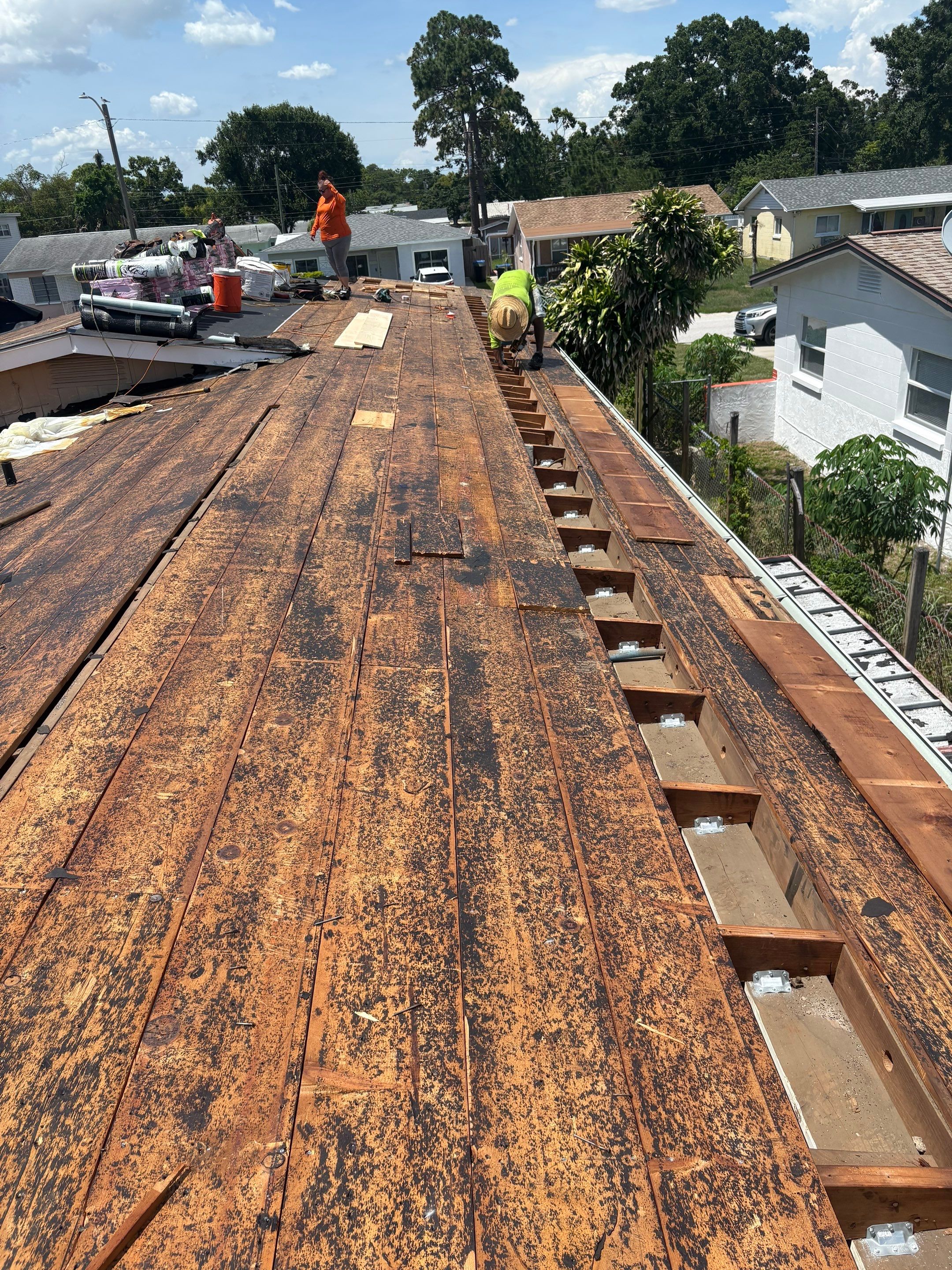 Project in St. Petersburg 33713 by Mitchell Roofing Company LLC 