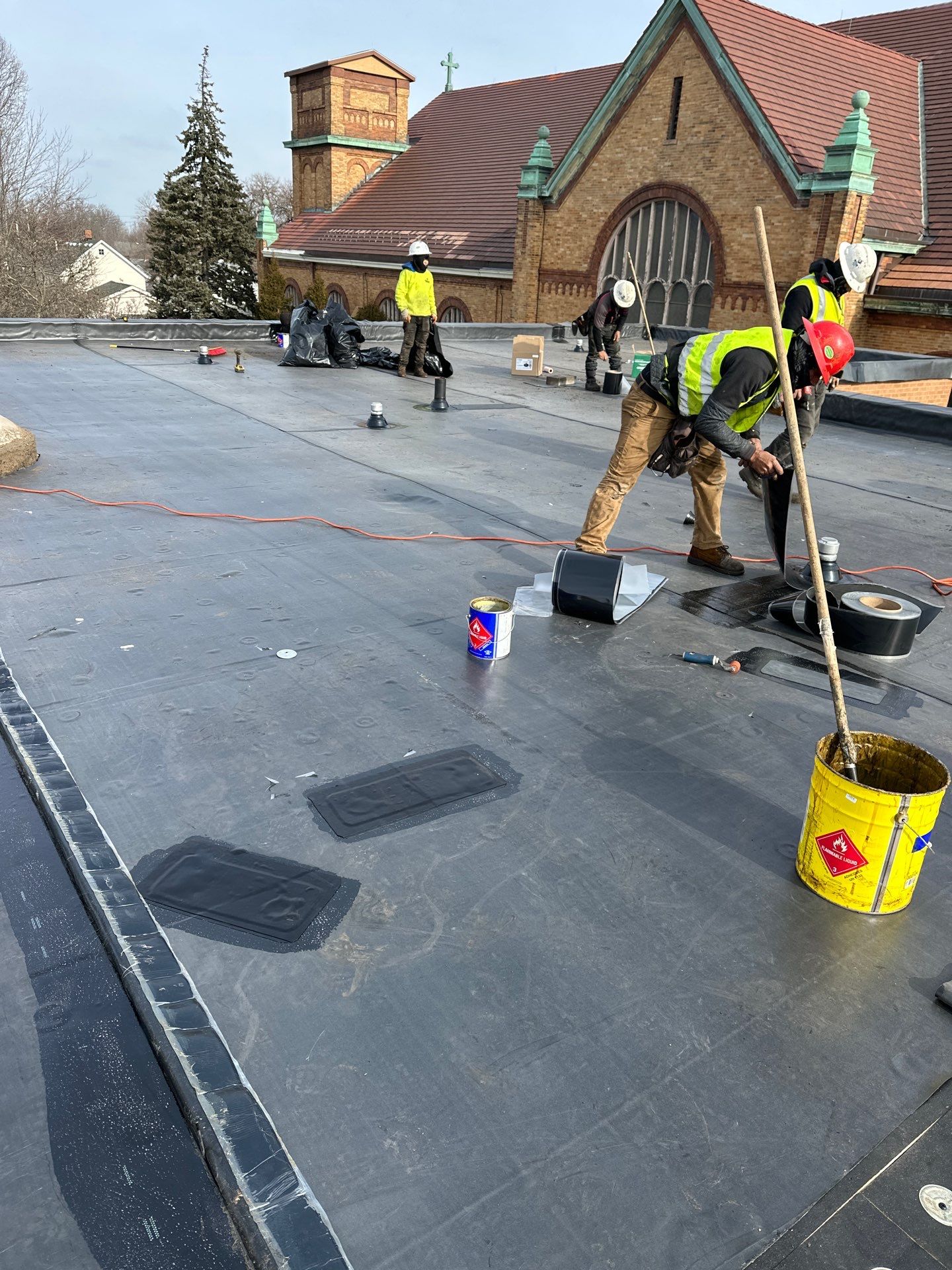 Asbestos Abatement using CertainTeed Grand Manor by Absolute Roofing and Construction