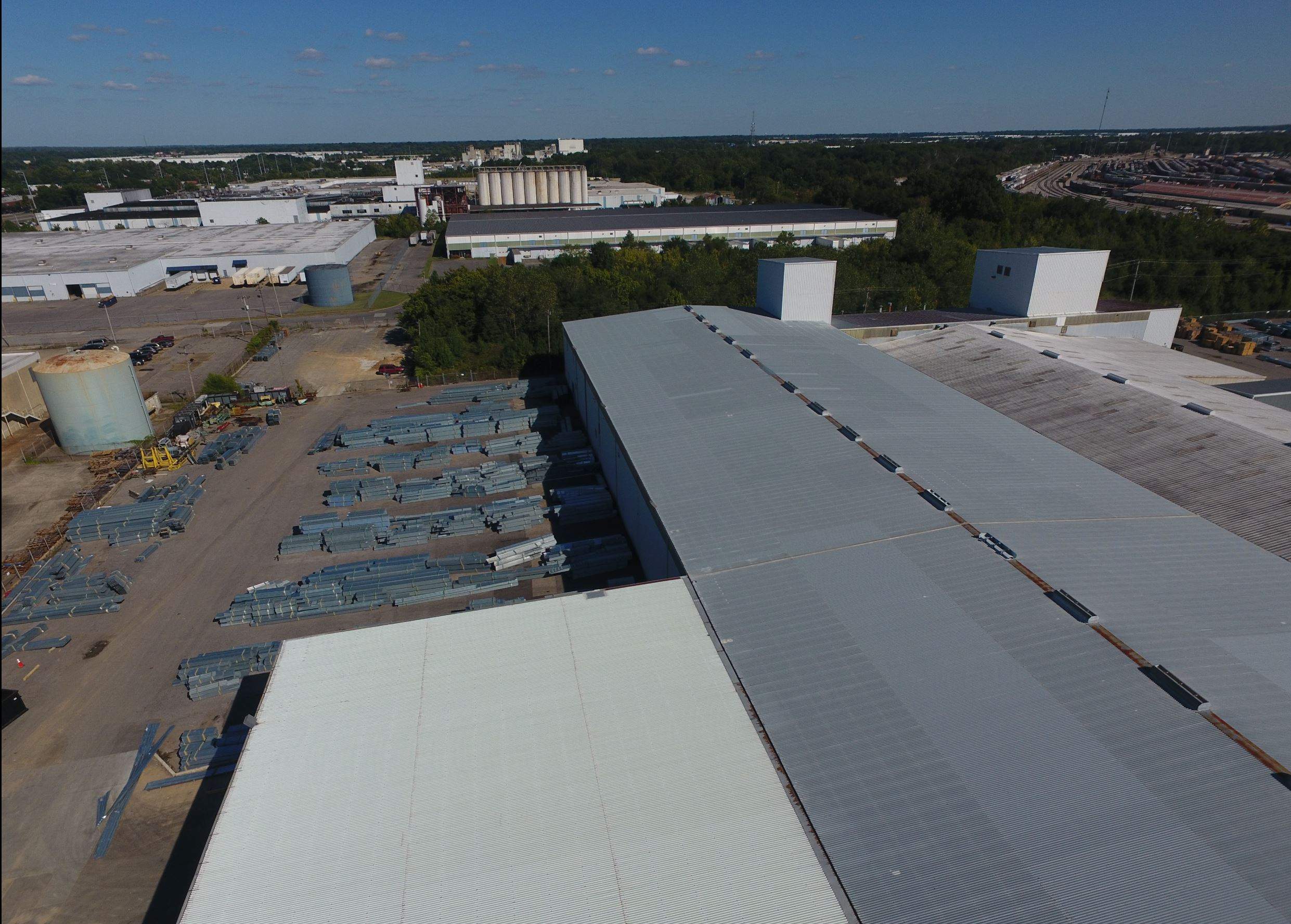 Commercial Metal Restoration System using Aldocoat Coatings by Hostetler Roofing