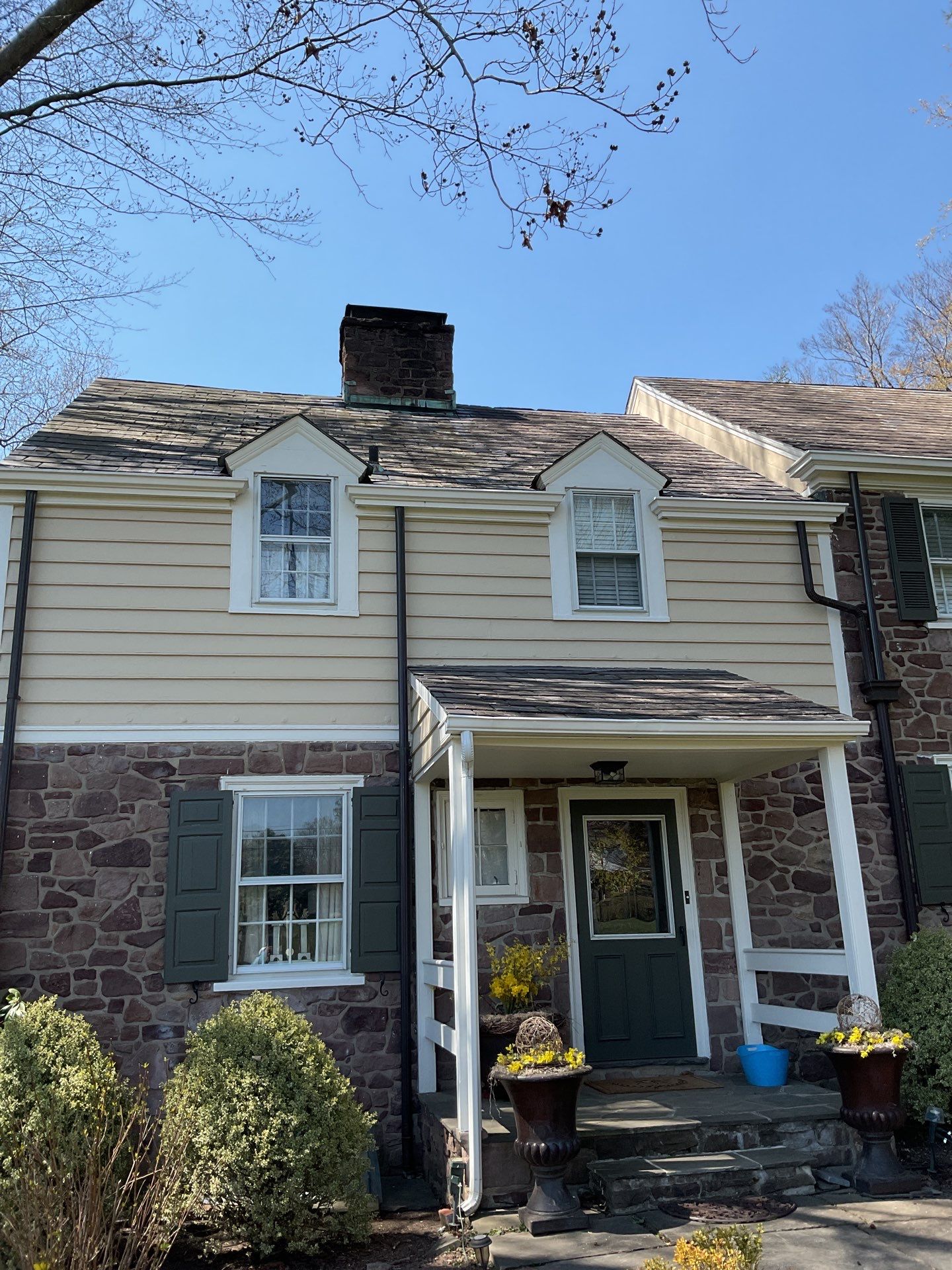Exterior House Painting Project in Newtown, PA by Groovy Hues