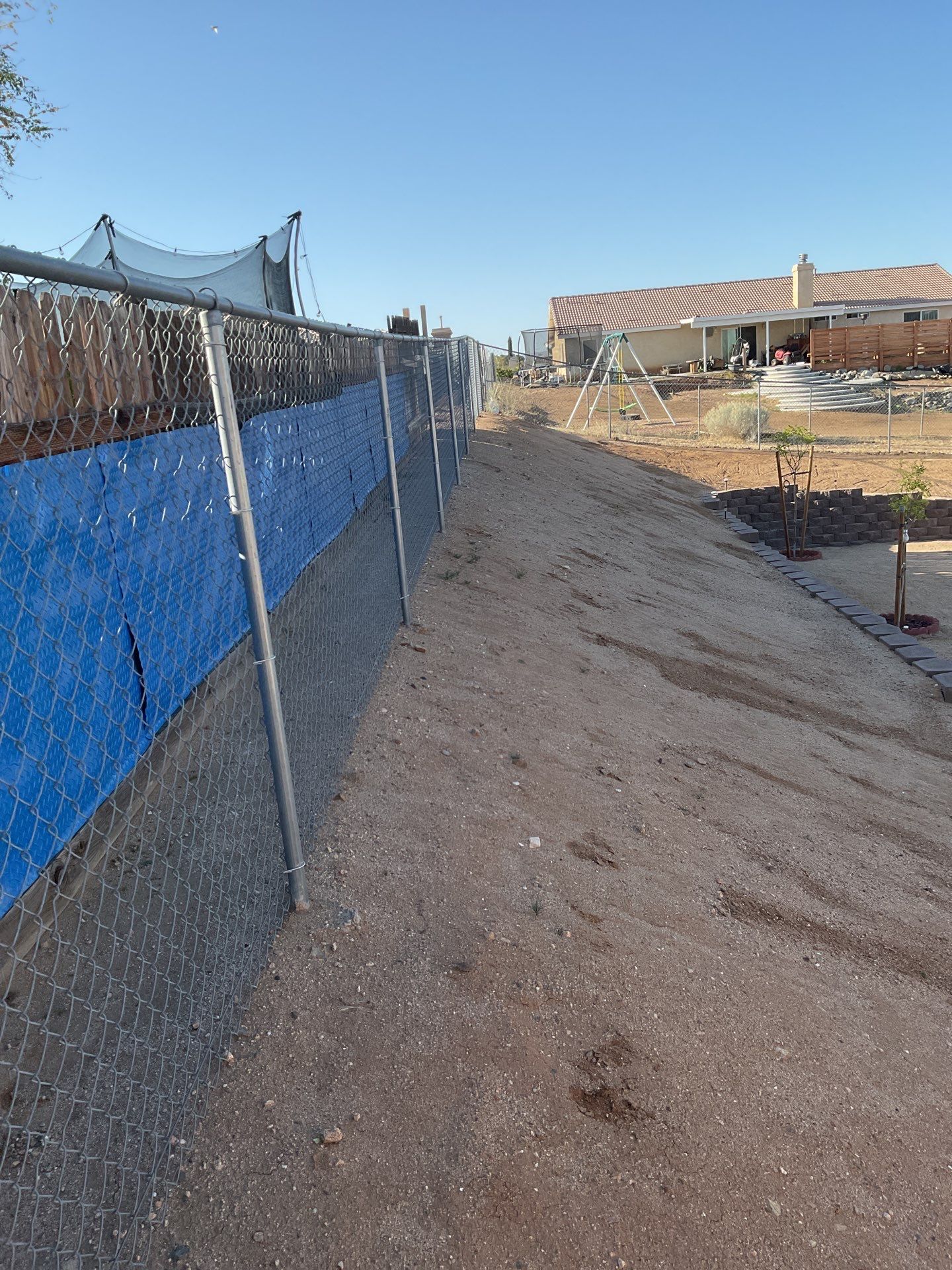 Fence Installation using Vinyl by Fence Guys Inc. 