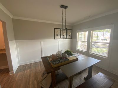 Interior House Painting and Accent Wall Installation in Canton