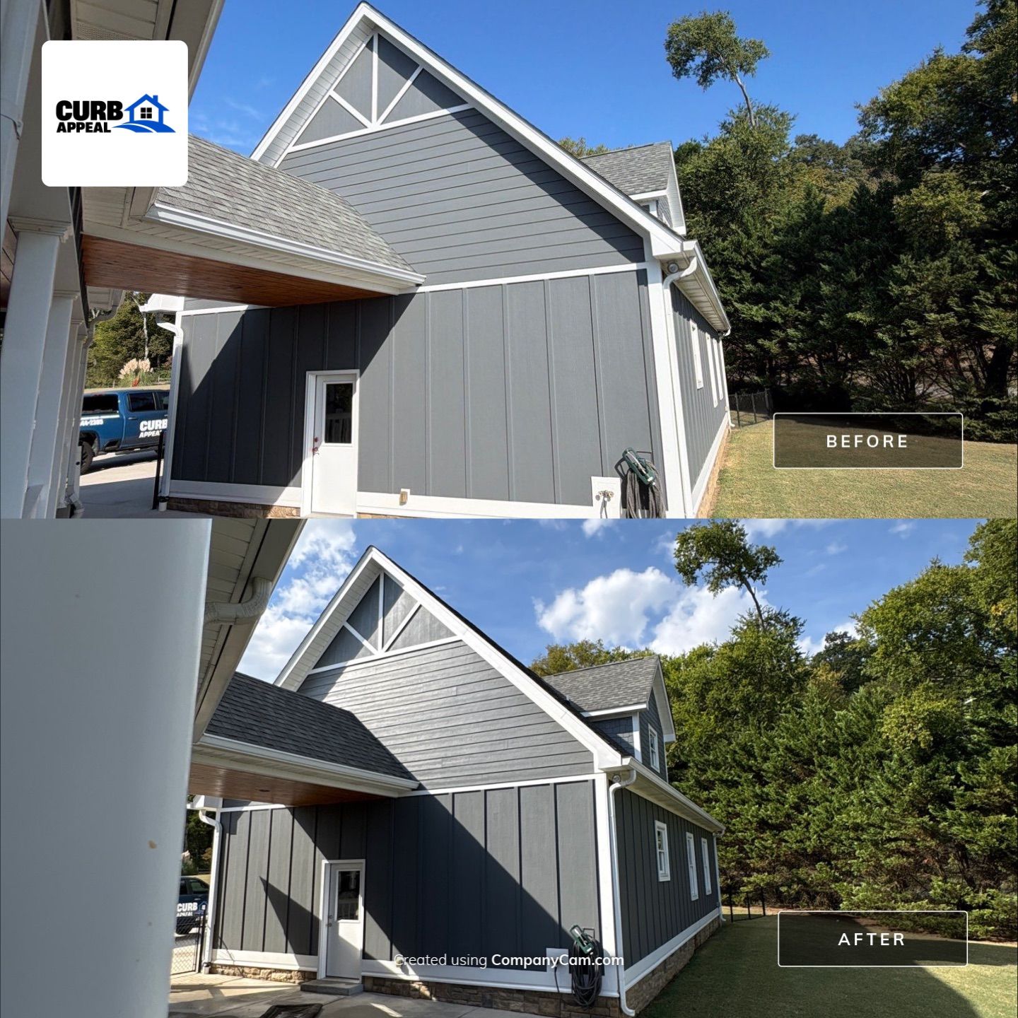 Project in Chattanooga by Curb Appeal 