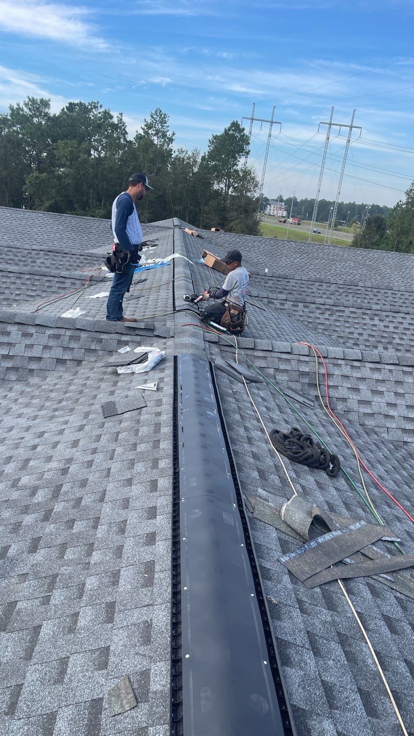 Commercial Roofing Installation using Roof Replacement by American Roofing & Construction LLC
