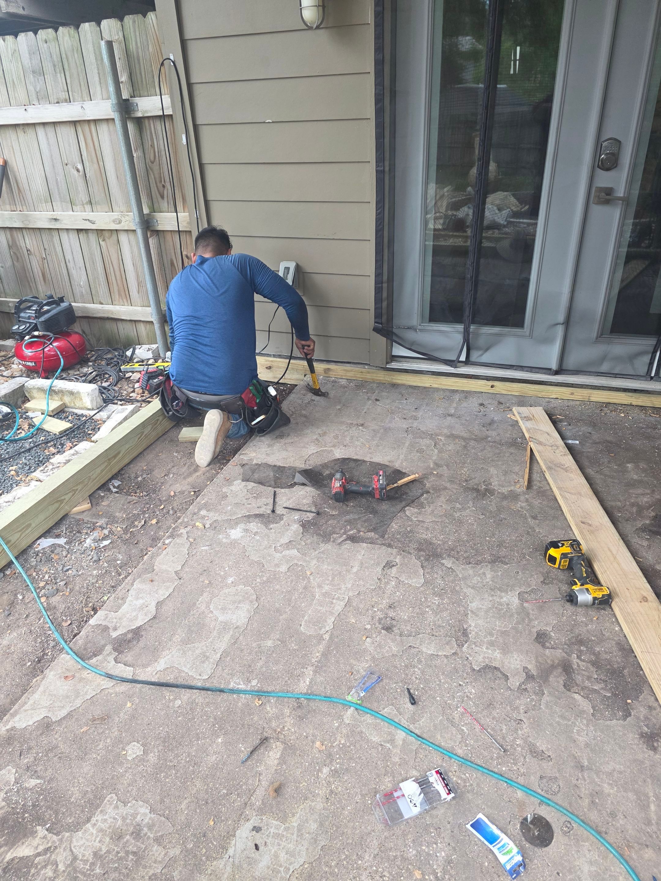 Matched porch by REPS OF TEXAS