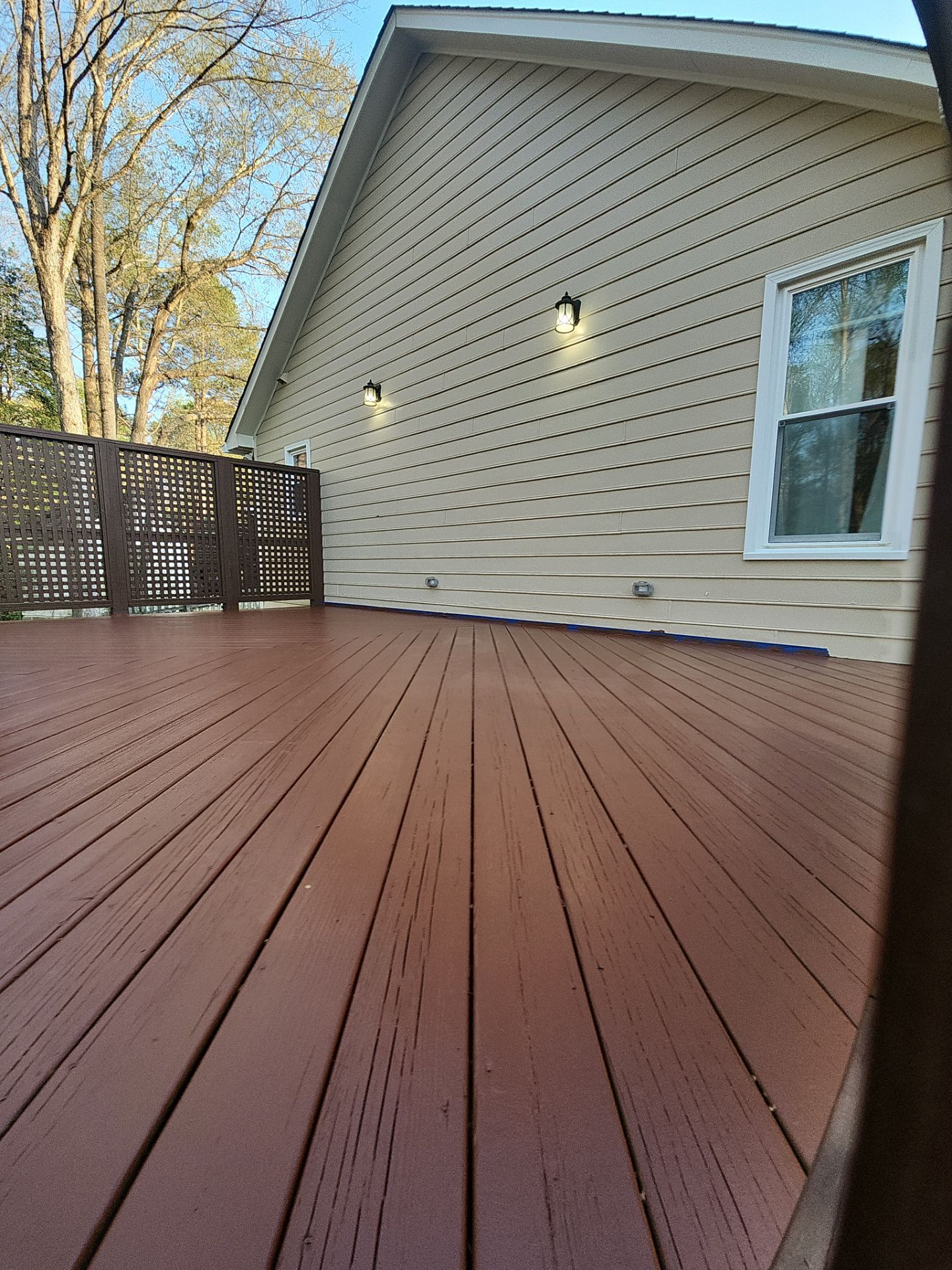 Coated Deck using AcryFin by DuraSeal