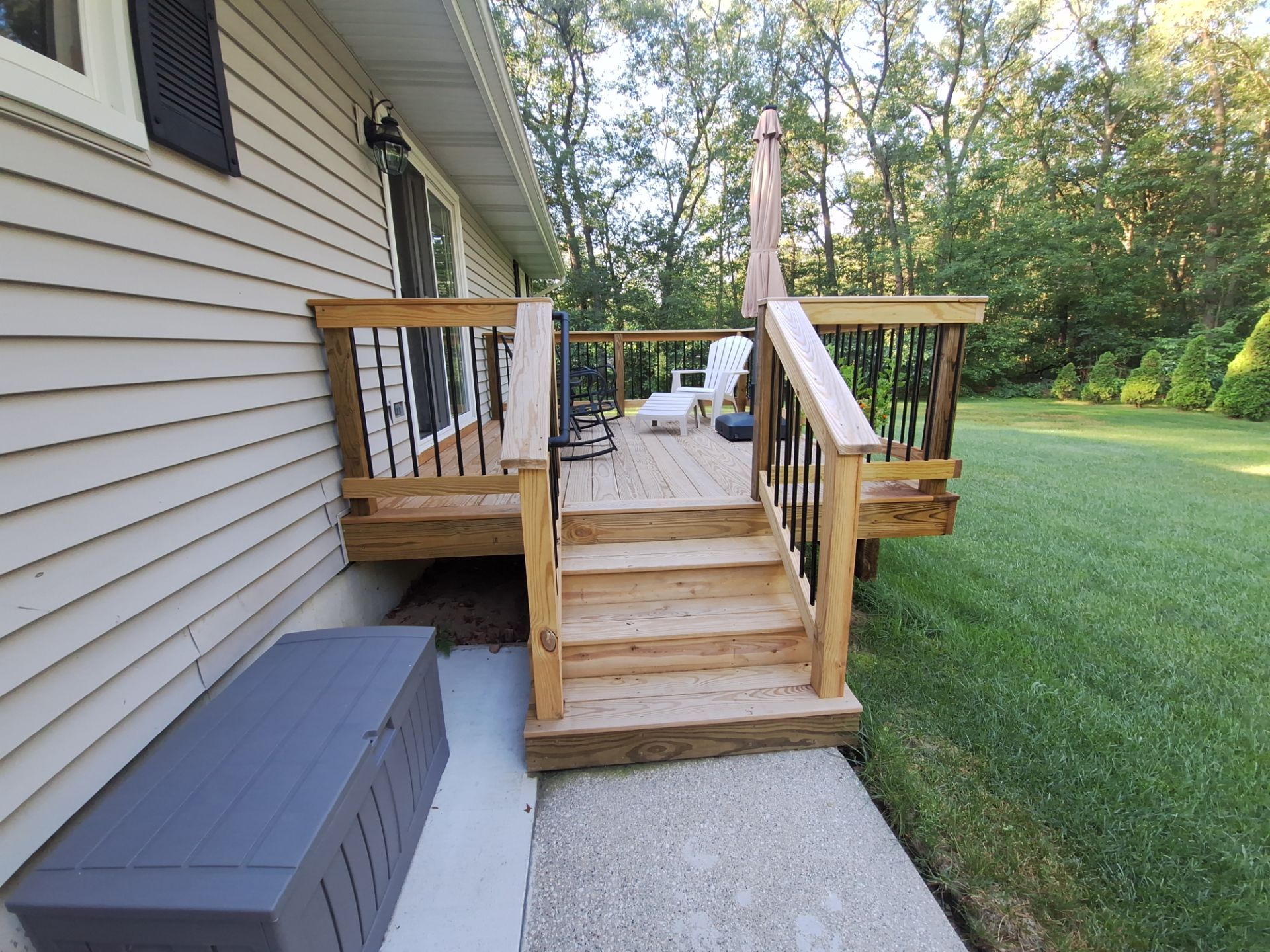 Solid Staining on Deck!! by Gordon Painting