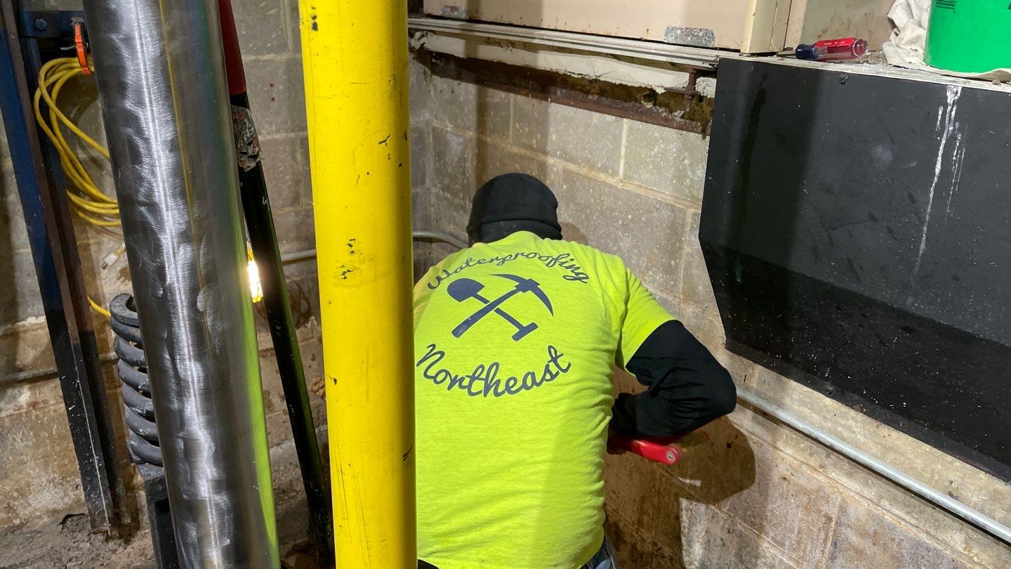 Elevator Pit Waterproofing Done Right by Waterproofing Northeast