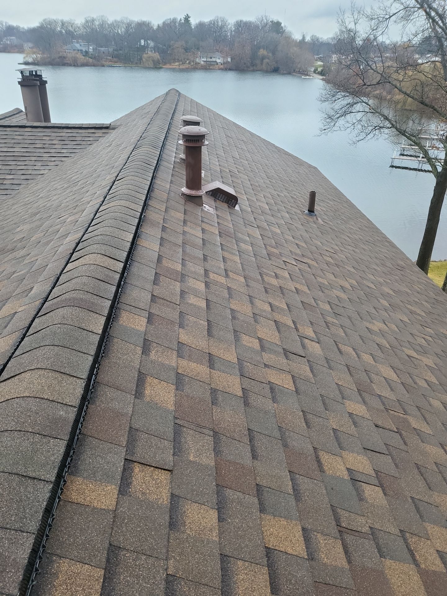 Atlas Pinnacle, Color, Copper Canyon, Drip Edge, Royal Brown by Eagle Eye Roofing