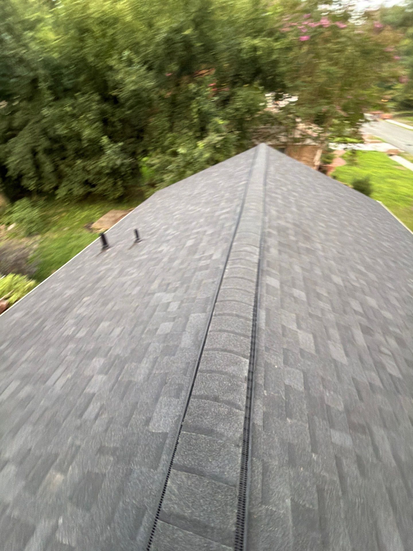 Asphalt Shingle Roof Replacement and Gutter Installation in Richmond by Cade Construction