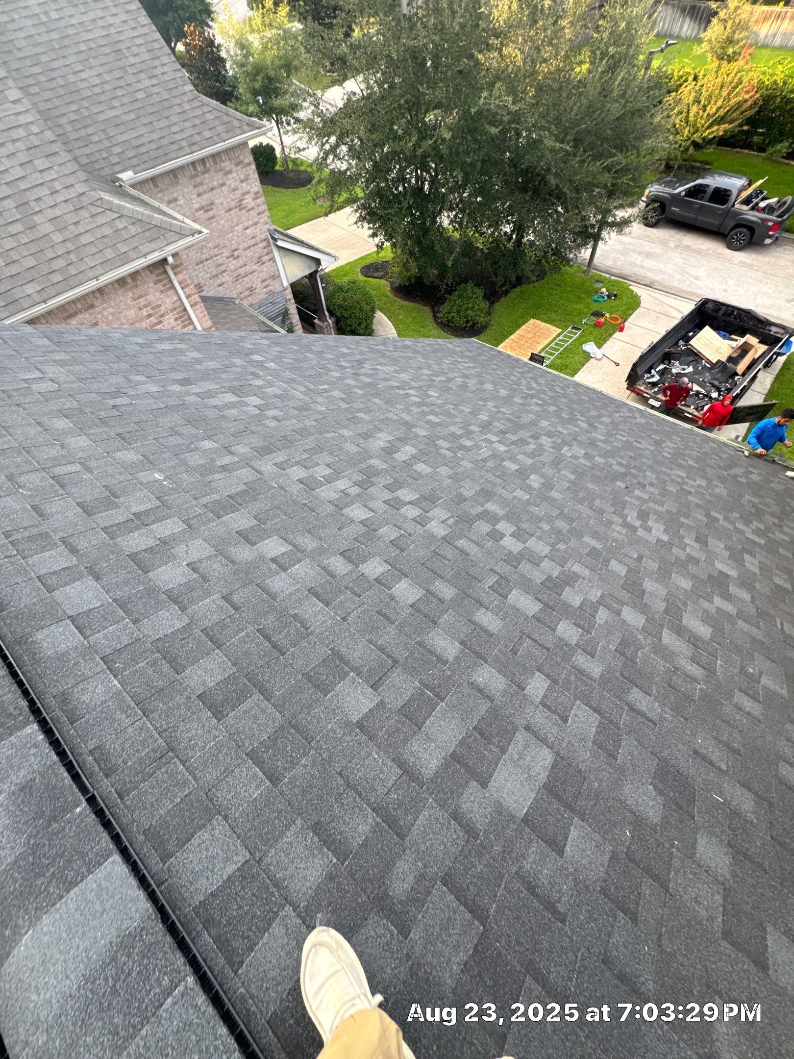 Project in Magnolia by Hartland Roofing & Construction