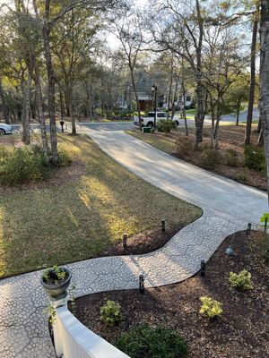 Driveway using Concrete Sealant