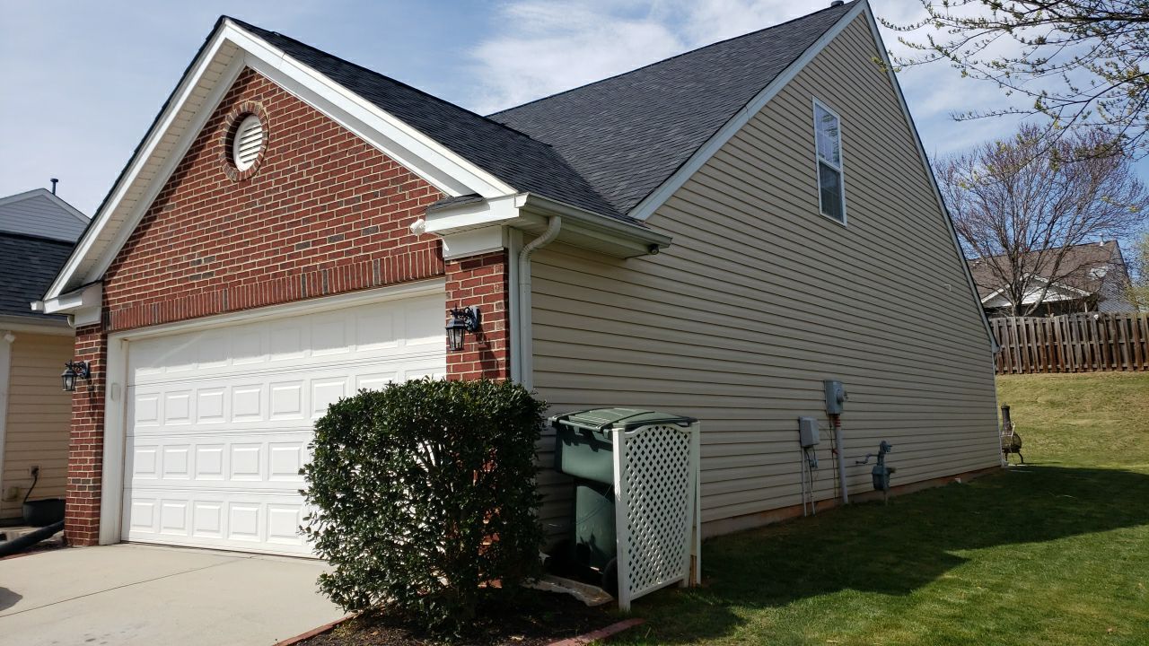 House Wash using cleaner by G&H Home Tech Pros LLC