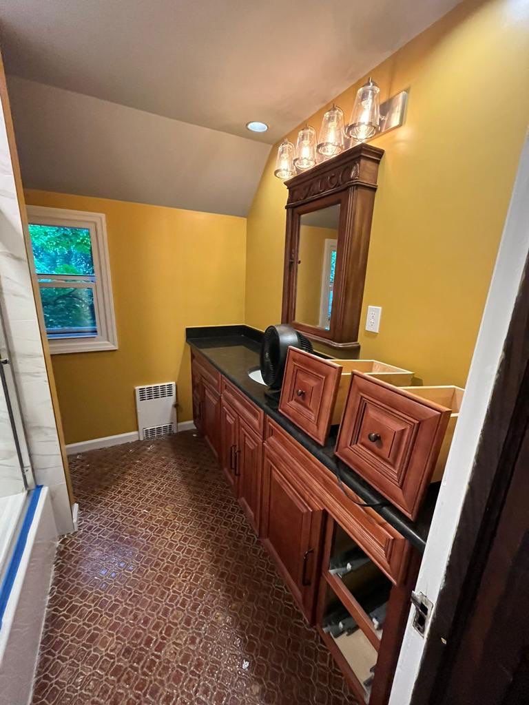 Bathroom Remodel using Tile by Home Concepts Construction